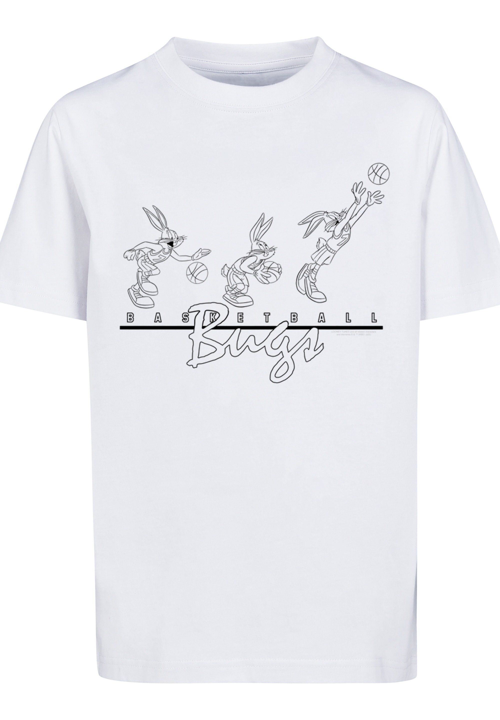 F4NT4STIC T-Shirt »Looney Tunes Basketball Bugs«, Print