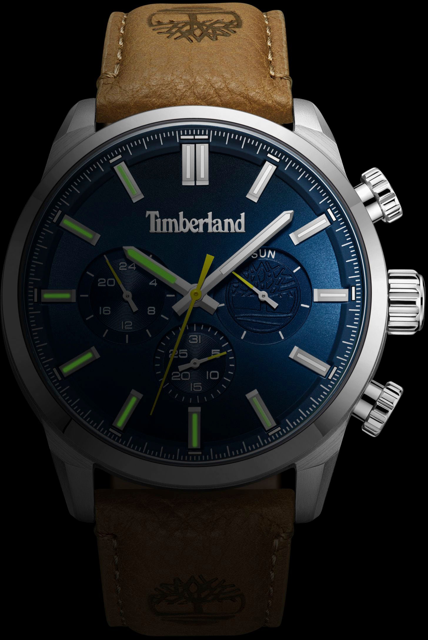 Timberland Multifunktionsuhr »HENNIKER II, TDWGF0028702«, Armbanduhr, Quarzuhr, Herrenuhr, Datum