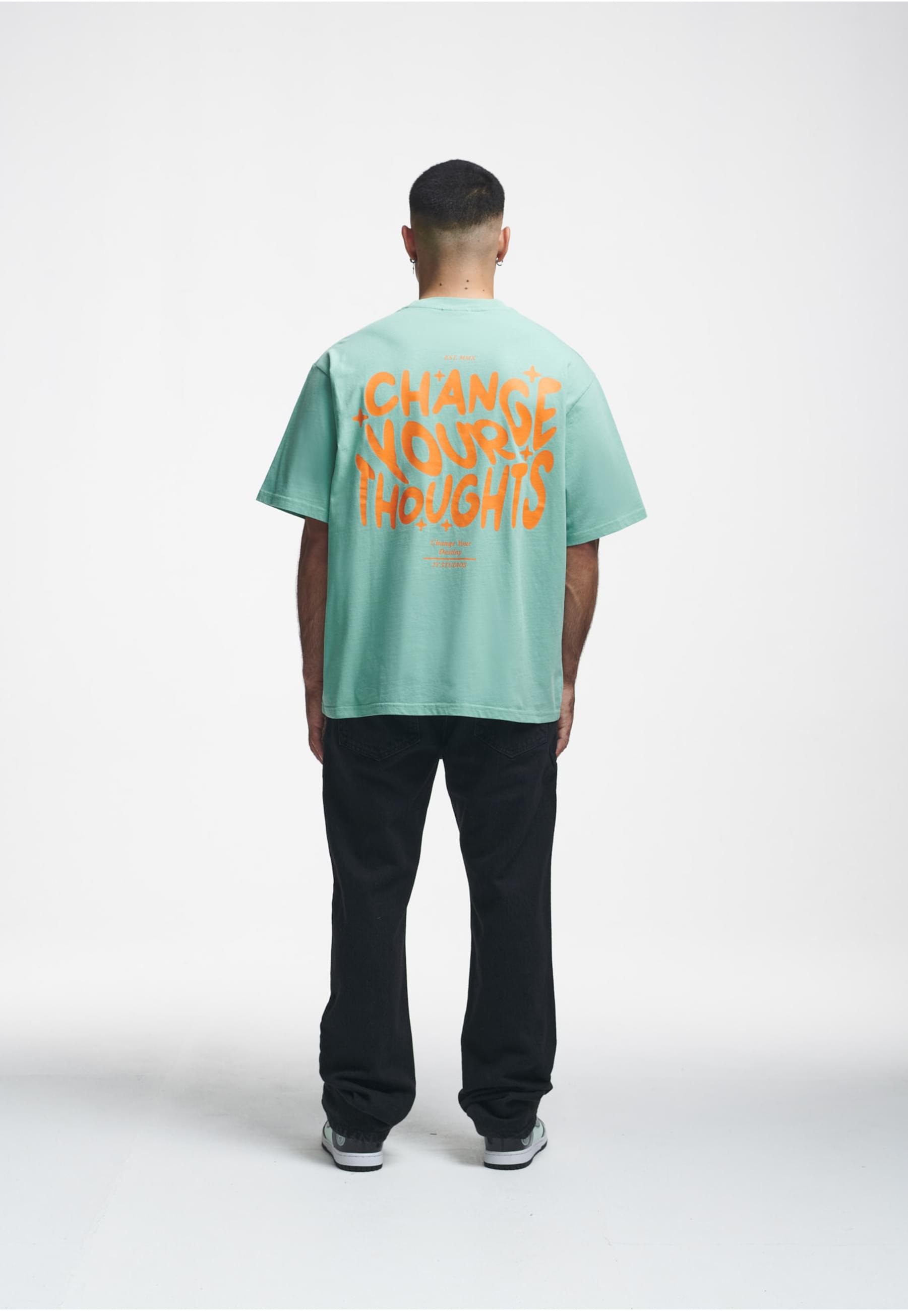 2Y Studios T-Shirt »2Y Studios Herren 2Y Thoughts Oversize Tee«, (1 tlg.)