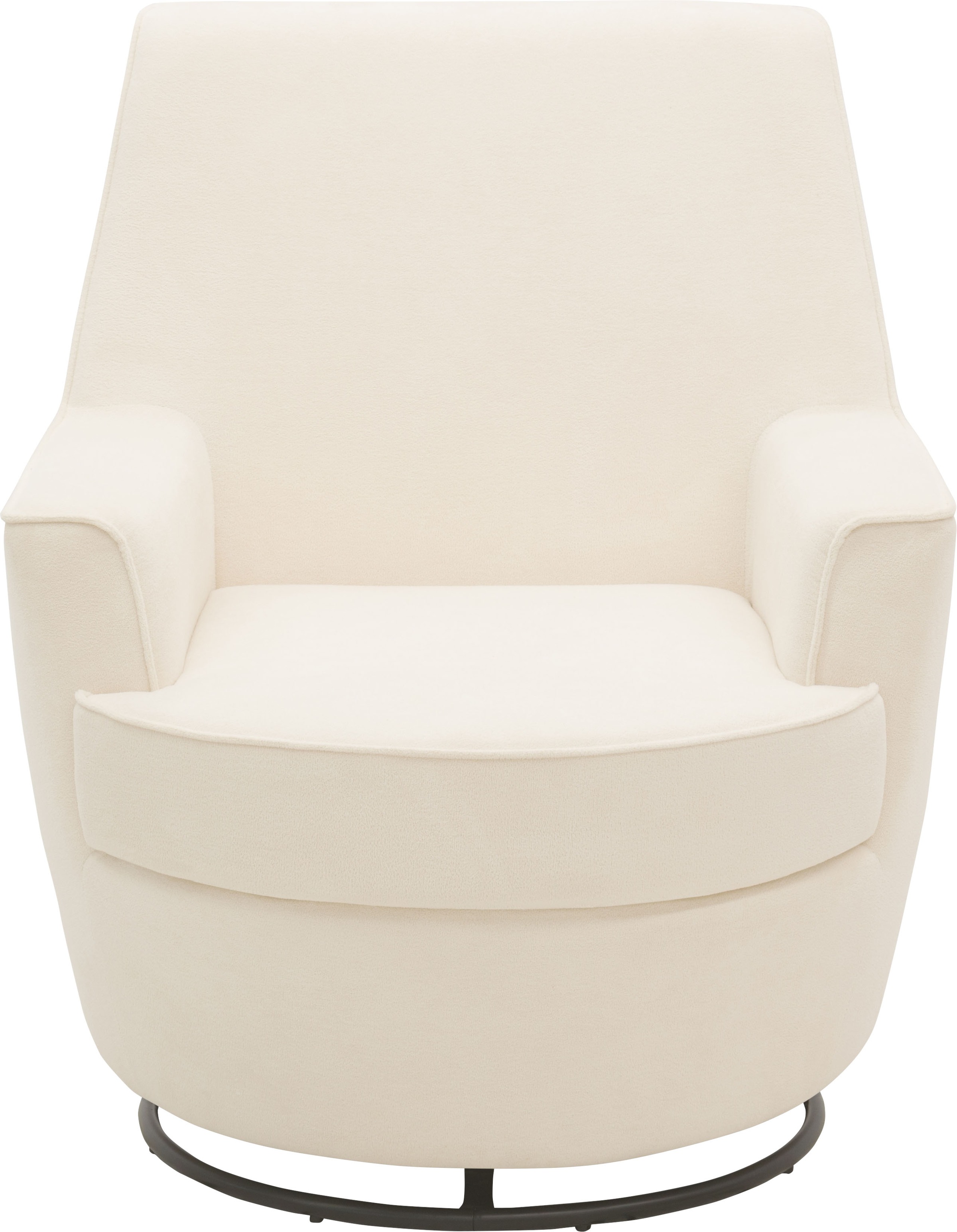 INOSIGN Drehsessel »HETTY, Drehsessel mit Wippfunktion und Hocker; Lesesessel, Armsessel«, (Set, 2 St.), mit Dreh/Wippfunktion, mit Federkern, in Cord und Microfaser