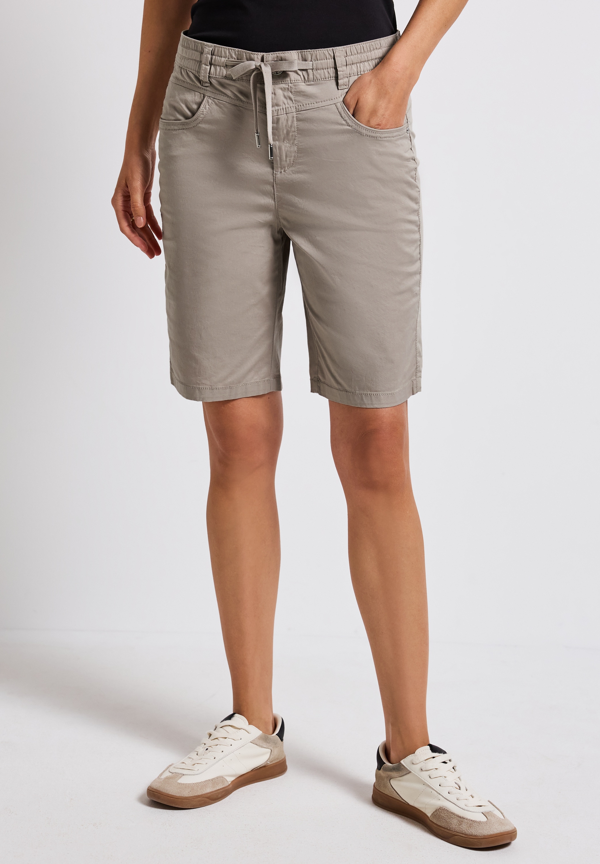 STREET ONE Bermudas, Middle Waist günstig online kaufen