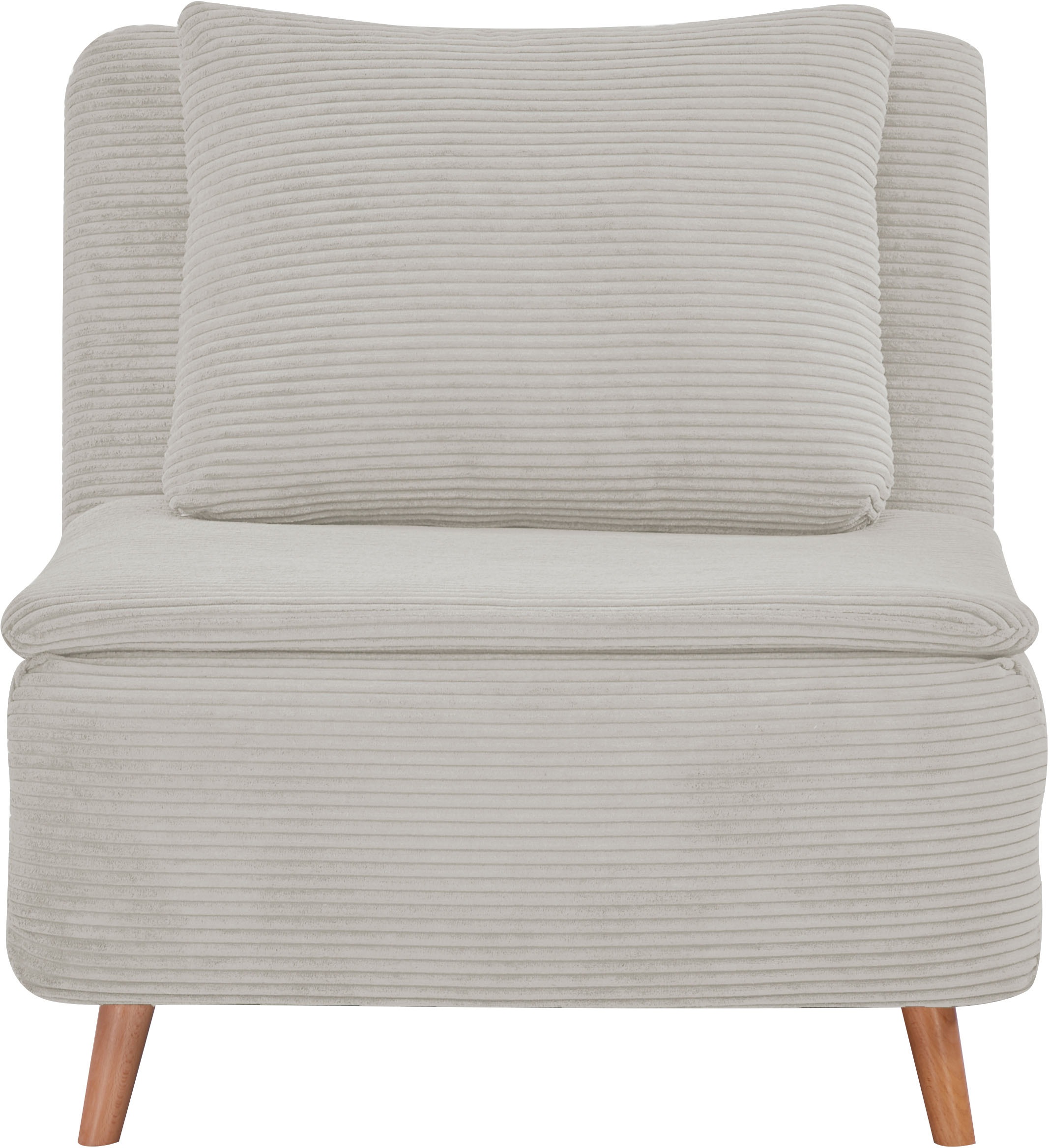 INOSIGN Sessel "AINSLEY", wandelbar zum Gästebett, Schlafsofa, Webstoff u. günstig online kaufen