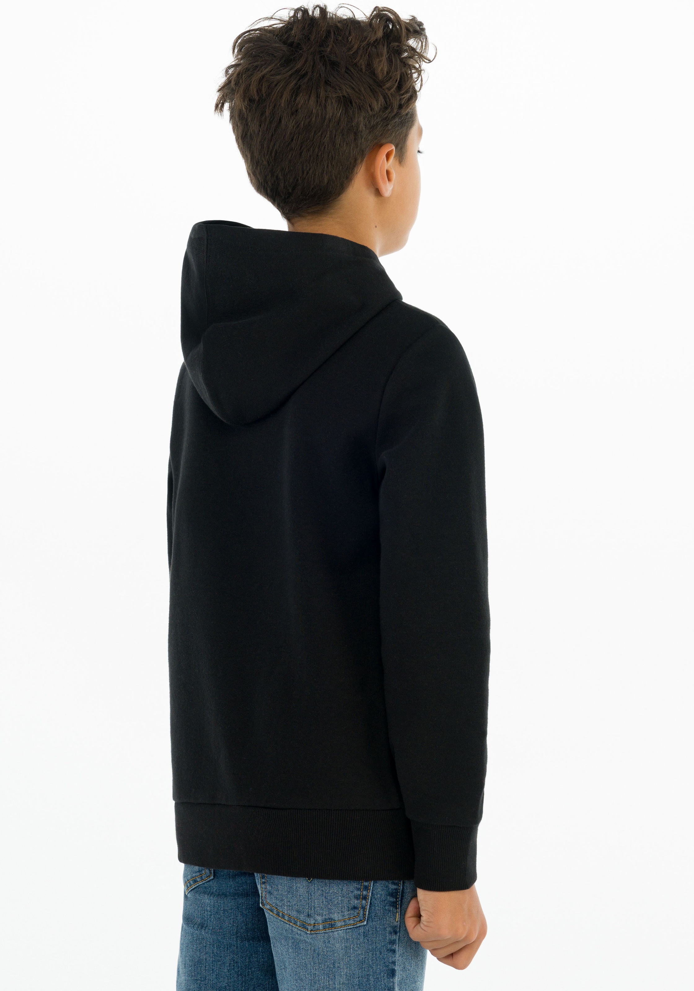Levi's Kids Batwing Screenprint Hoodie Black 16 Years Boy 3