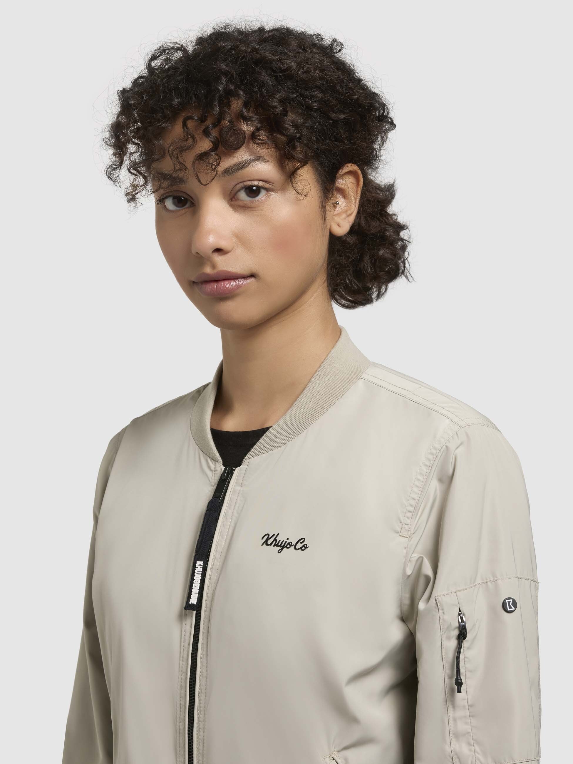 khujo Bomberjacke »CEND«, ohne Kapuze