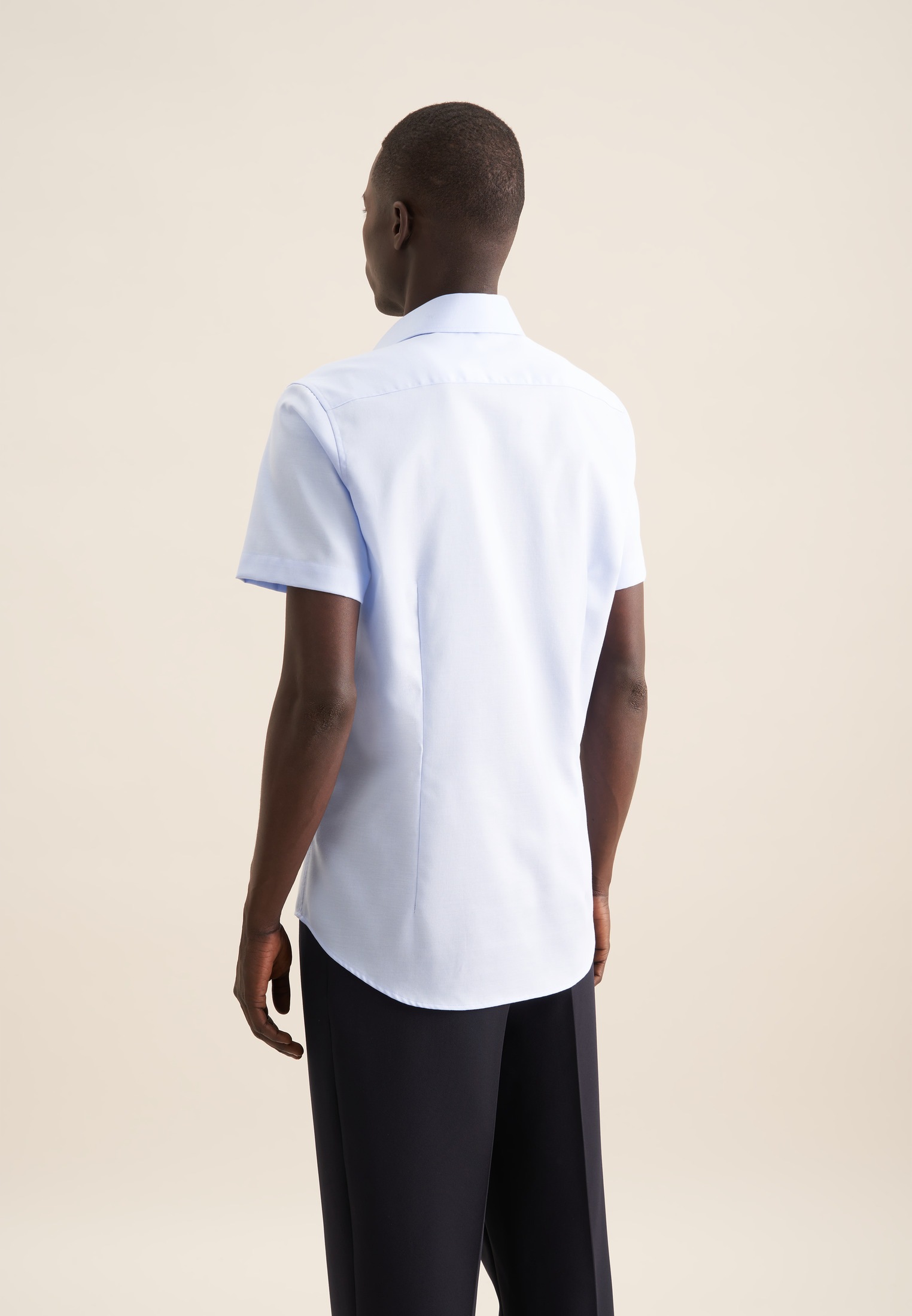 seidensticker Businesshemd "Shaped" Shaped 1/2 Kentkragen Uni günstig online kaufen