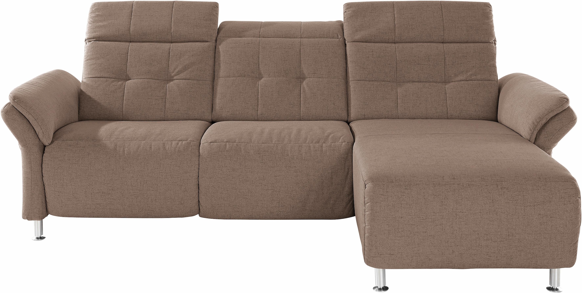 Home affaire Ecksofa "Manhattan L-Form" 2 Sitze mit elektrischer Relaxfunkt günstig online kaufen