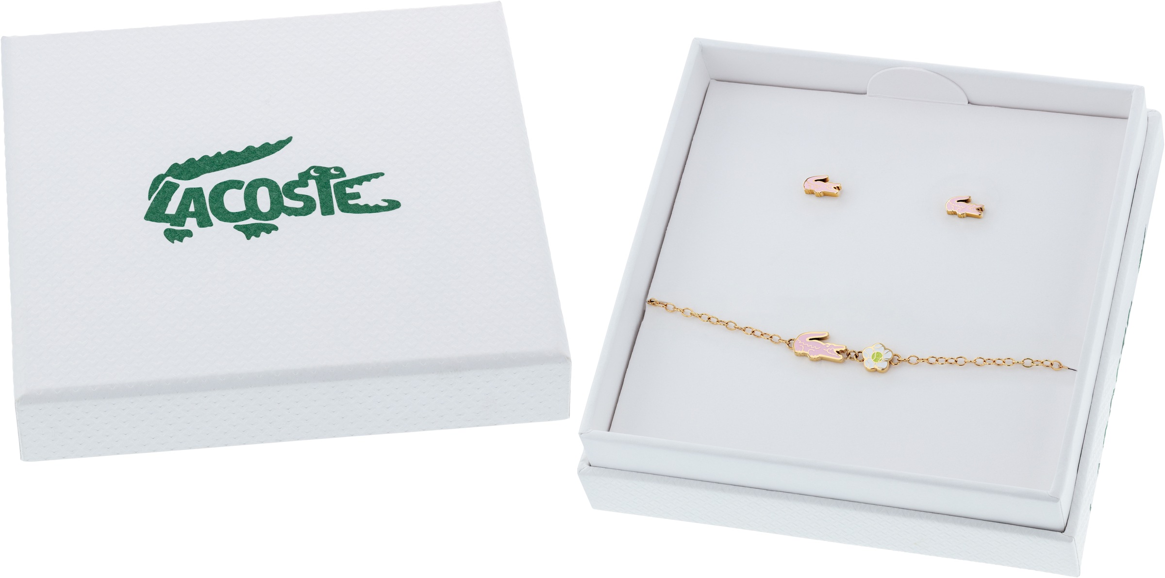Lacoste Schmuckset, (Set, 3 tlg.)