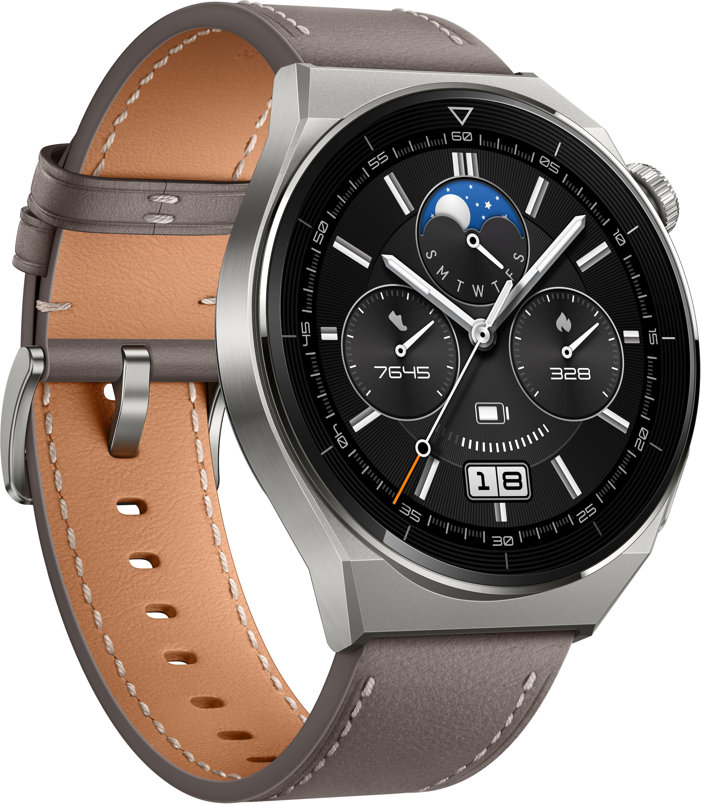 Huawei Smartwatch »Watch GT3 Pro BAUR (3 Jahre 46mm«, Herstellergarantie) 