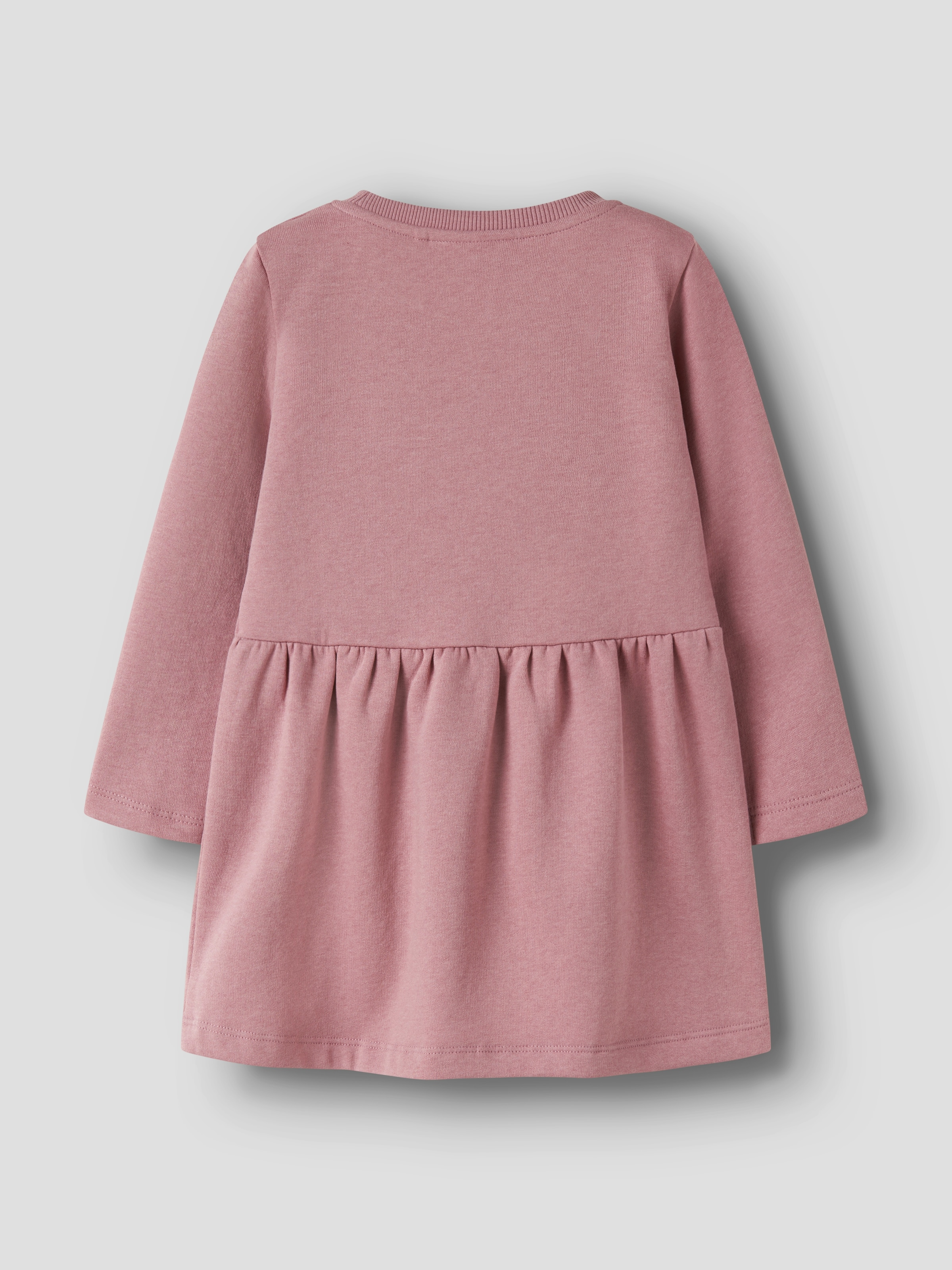 Name It Minikleid »NMFNIBO LS SWEAT DRESS BRU« Baumwollmischung, regular fit