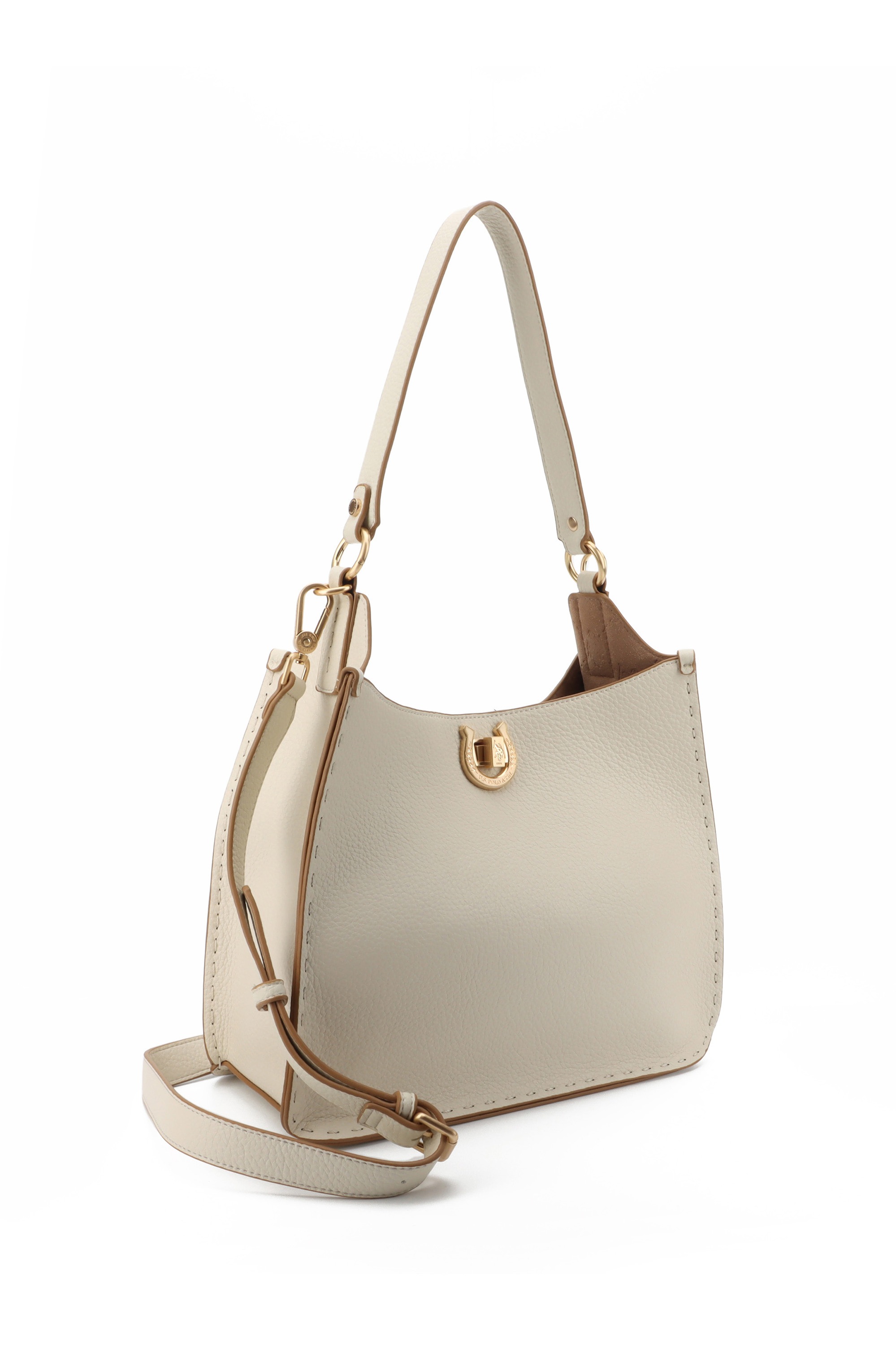 U.S. Polo Assn. Schultertasche »MIDDLETON HOBO BAG WITH EXTRA BAG. Damen« Schultertasche Damen, Shopper, Handtasche, Fashion, Lifestyle, Sale