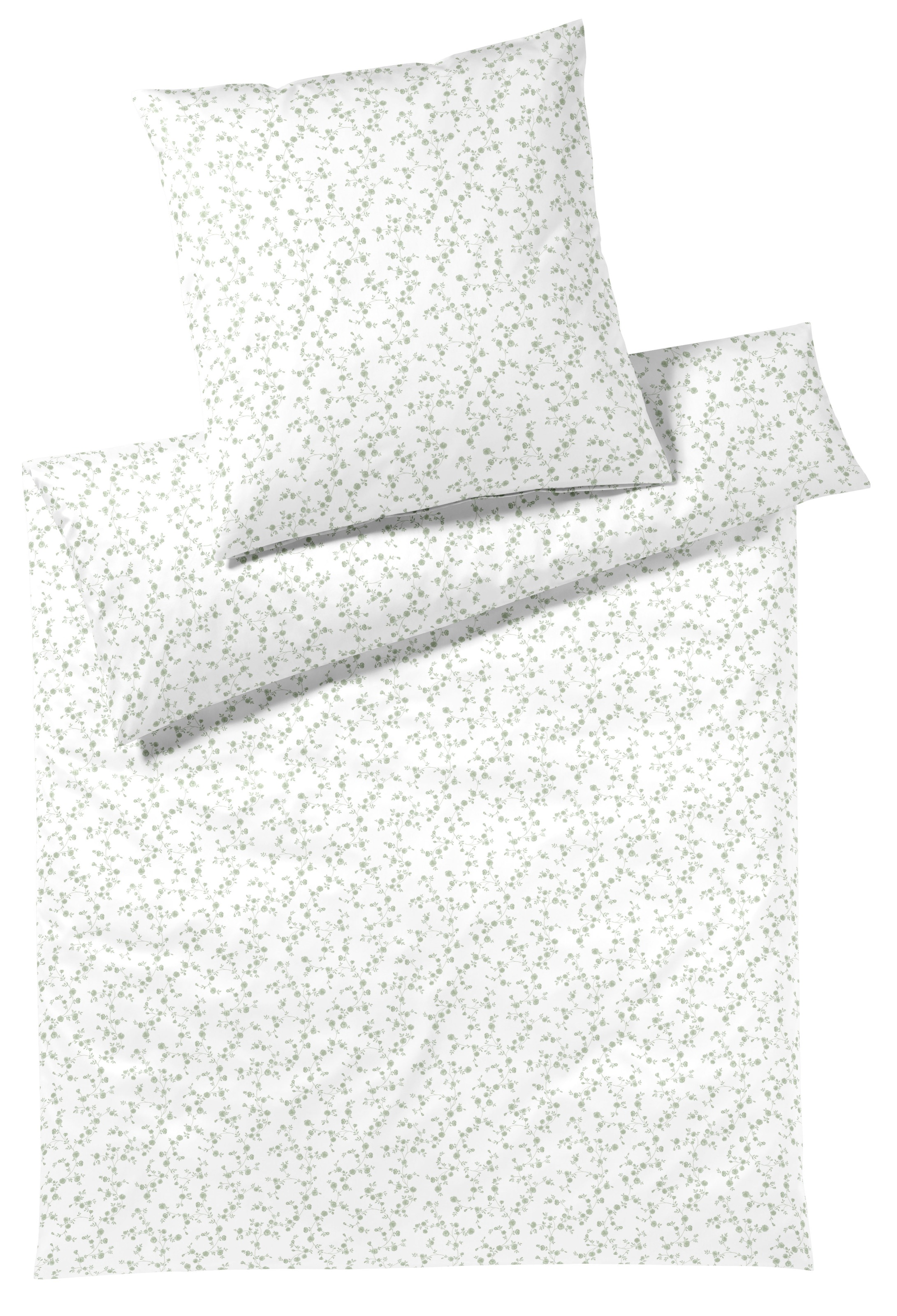 Elegante Bettwäsche "Enchante" 2 Stk. tlg. angenehmes Hautgefühl günstig online kaufen