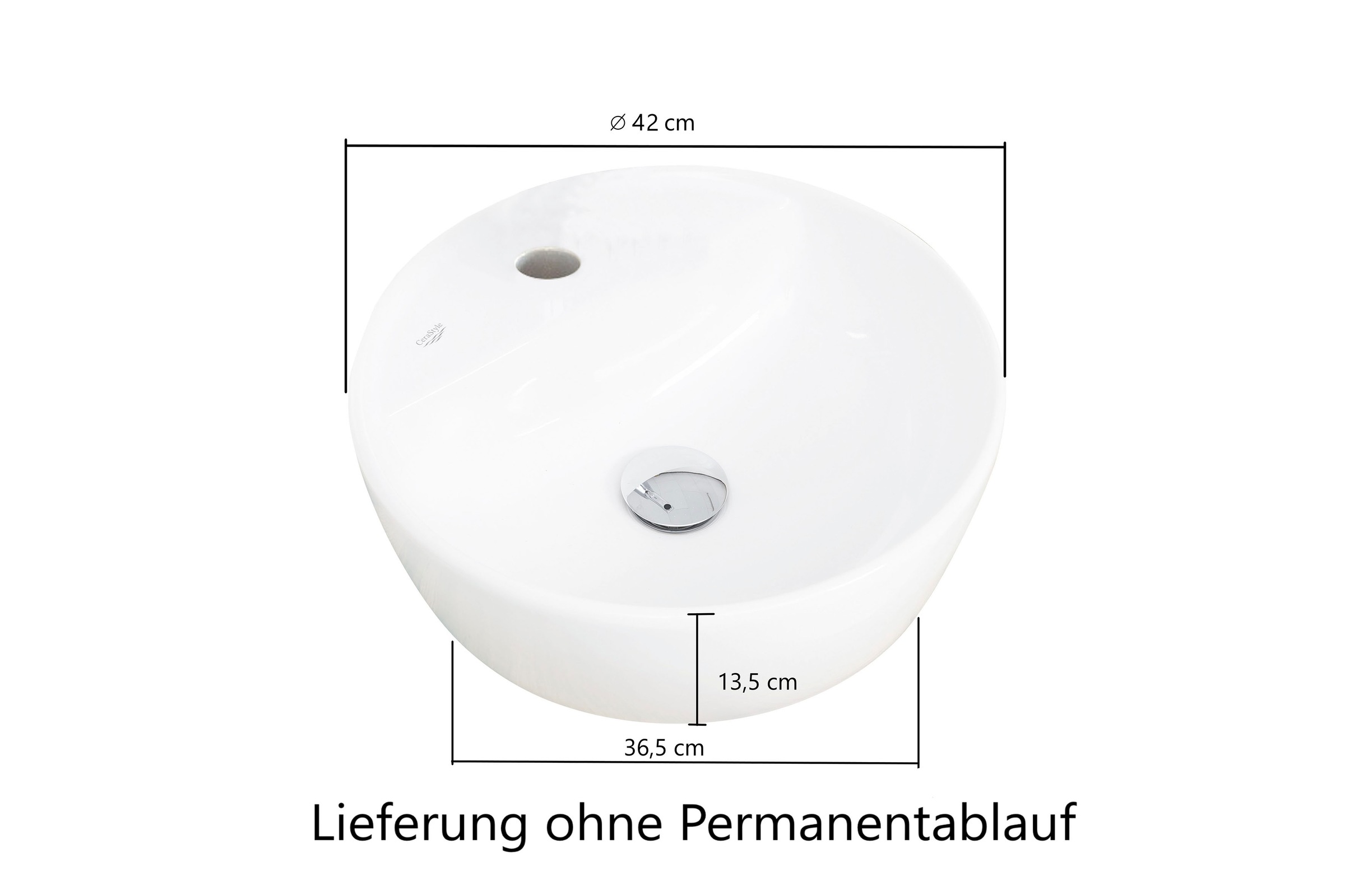 welltime Waschbeckenschrank »Stubach«, Bad, Abdeckplatte mit Baumkante, Breite 100 cm