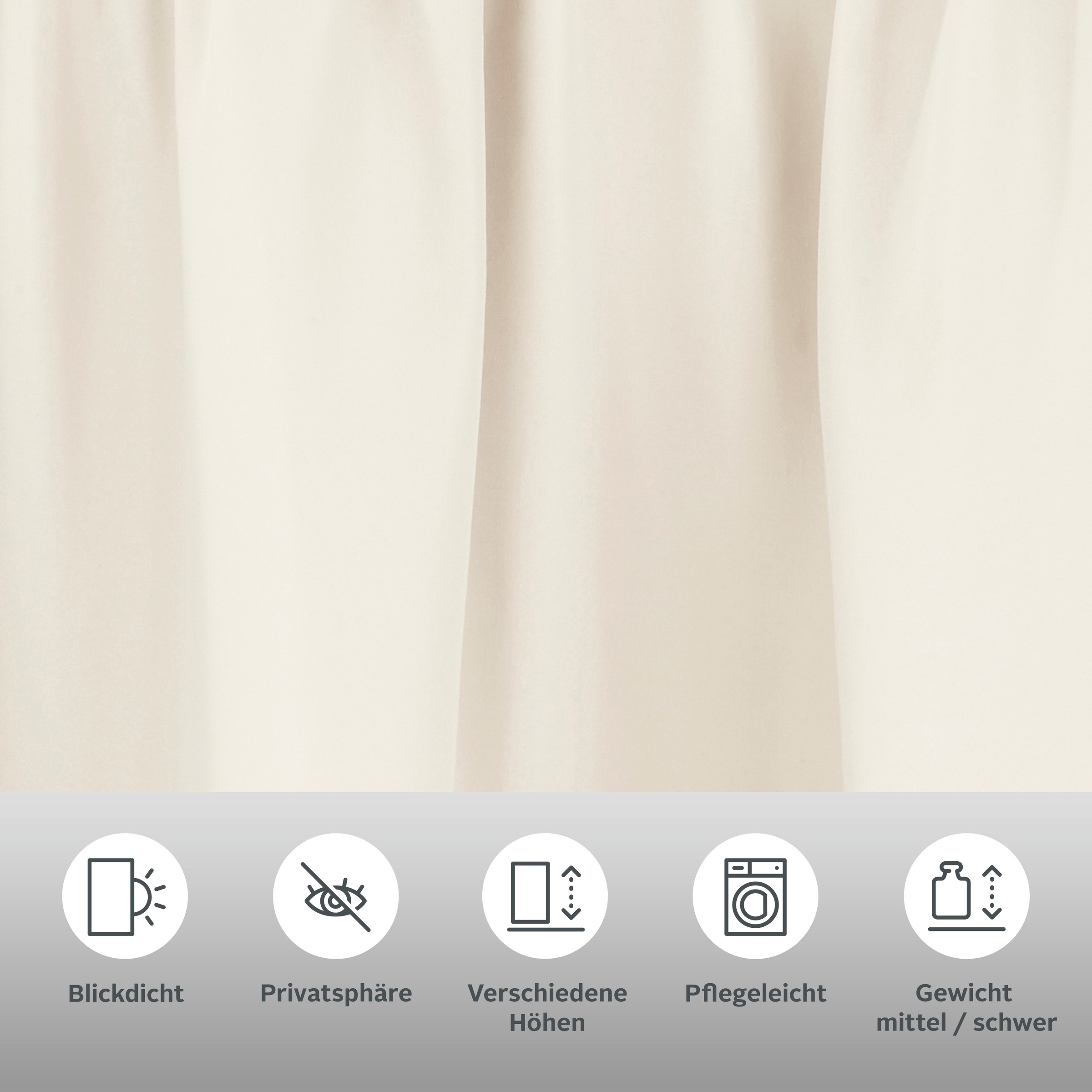 Thumbnail - OTTO home Vorhang "Raja, Gardinen mit Kräuselband, Vorhänge Wohnzimmer" Kräuselband 2 Stk. tlg. 2er-Set, Bestseller, ein...