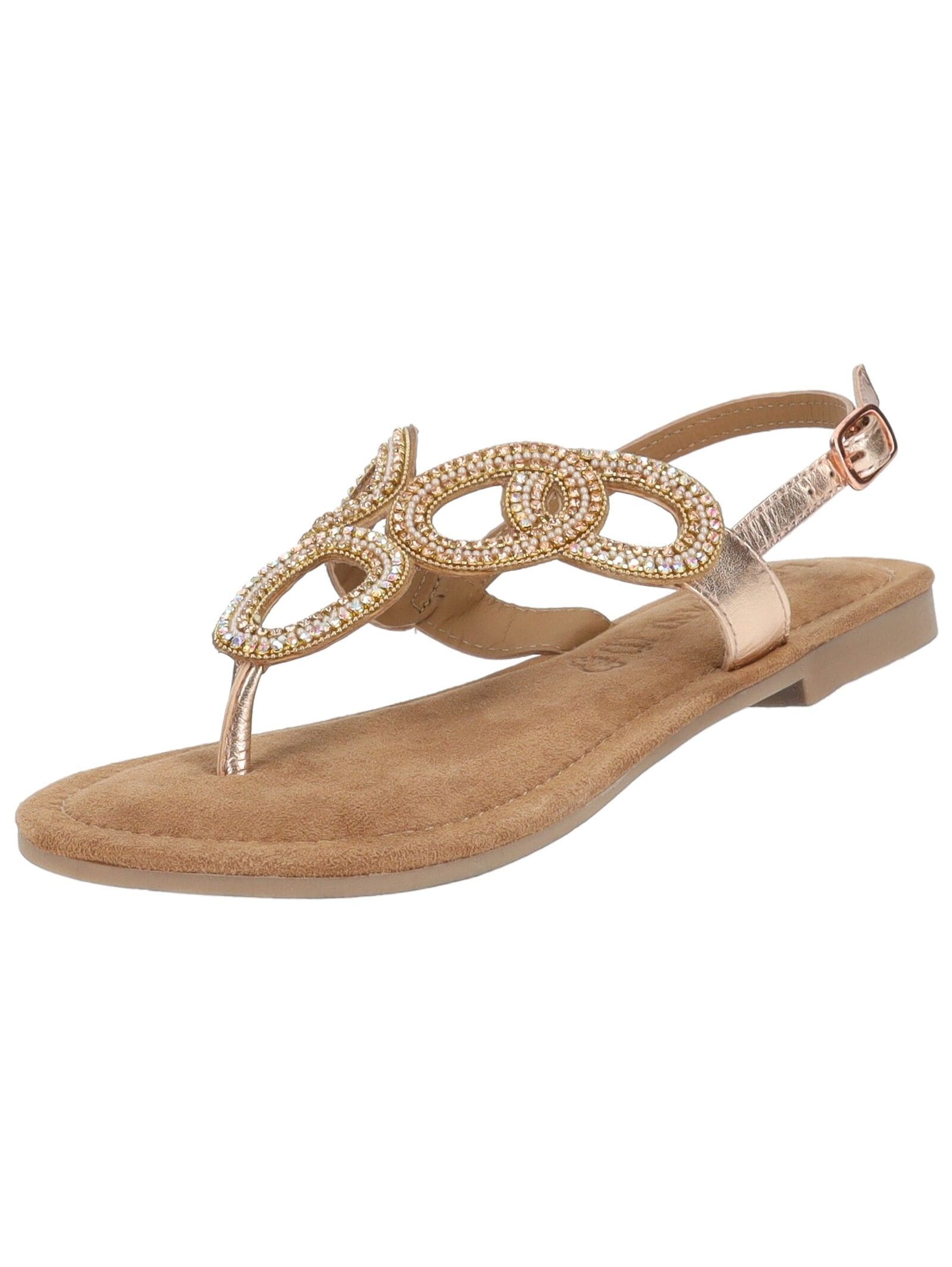 Lazamani Riemchensandale "Lazamani Sandalen Leder/Textil" günstig online kaufen