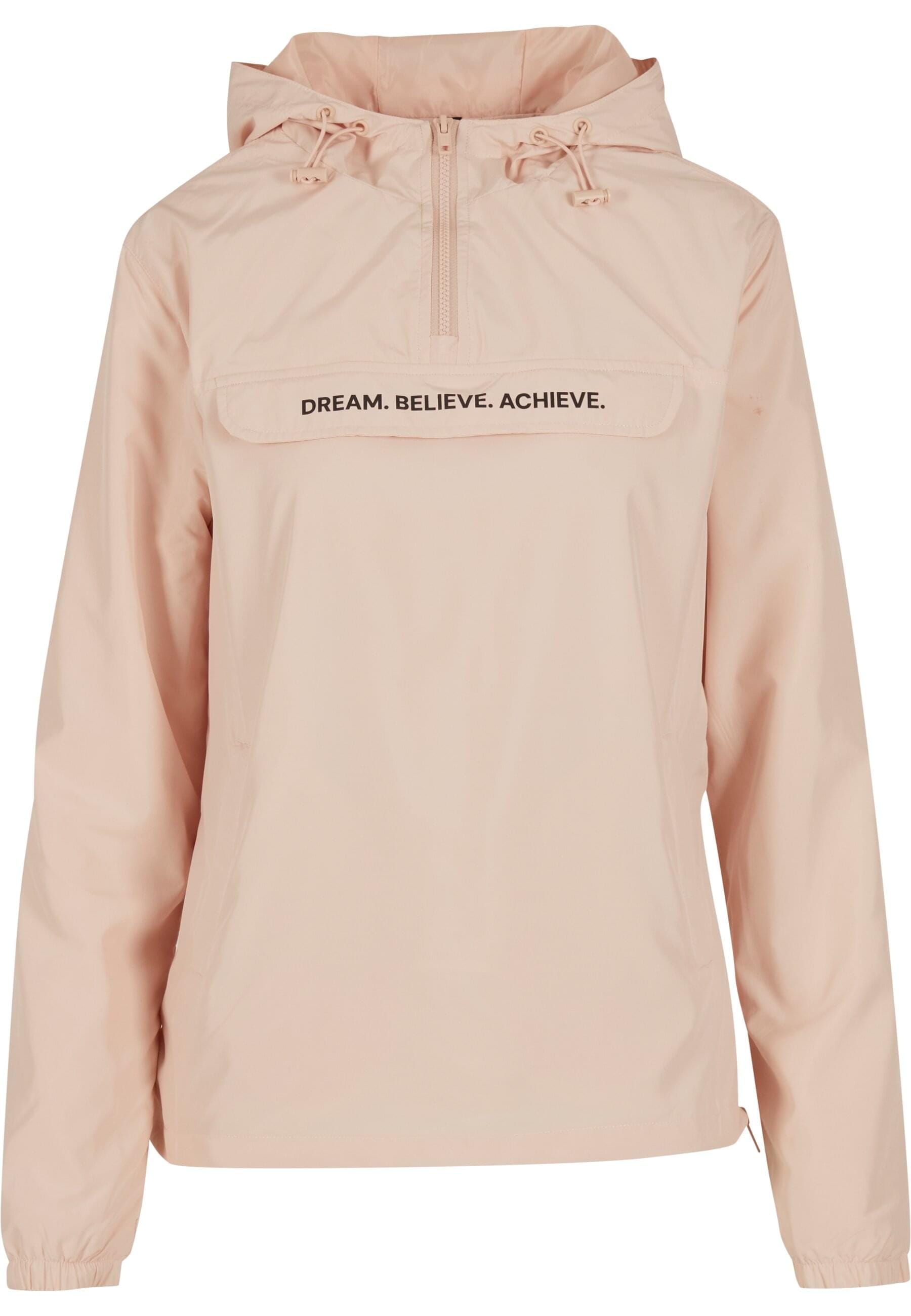 Miss Tee Allwetterjacke "Miss Tee Dream Believe Achieve Ladies Basic Pull O günstig online kaufen