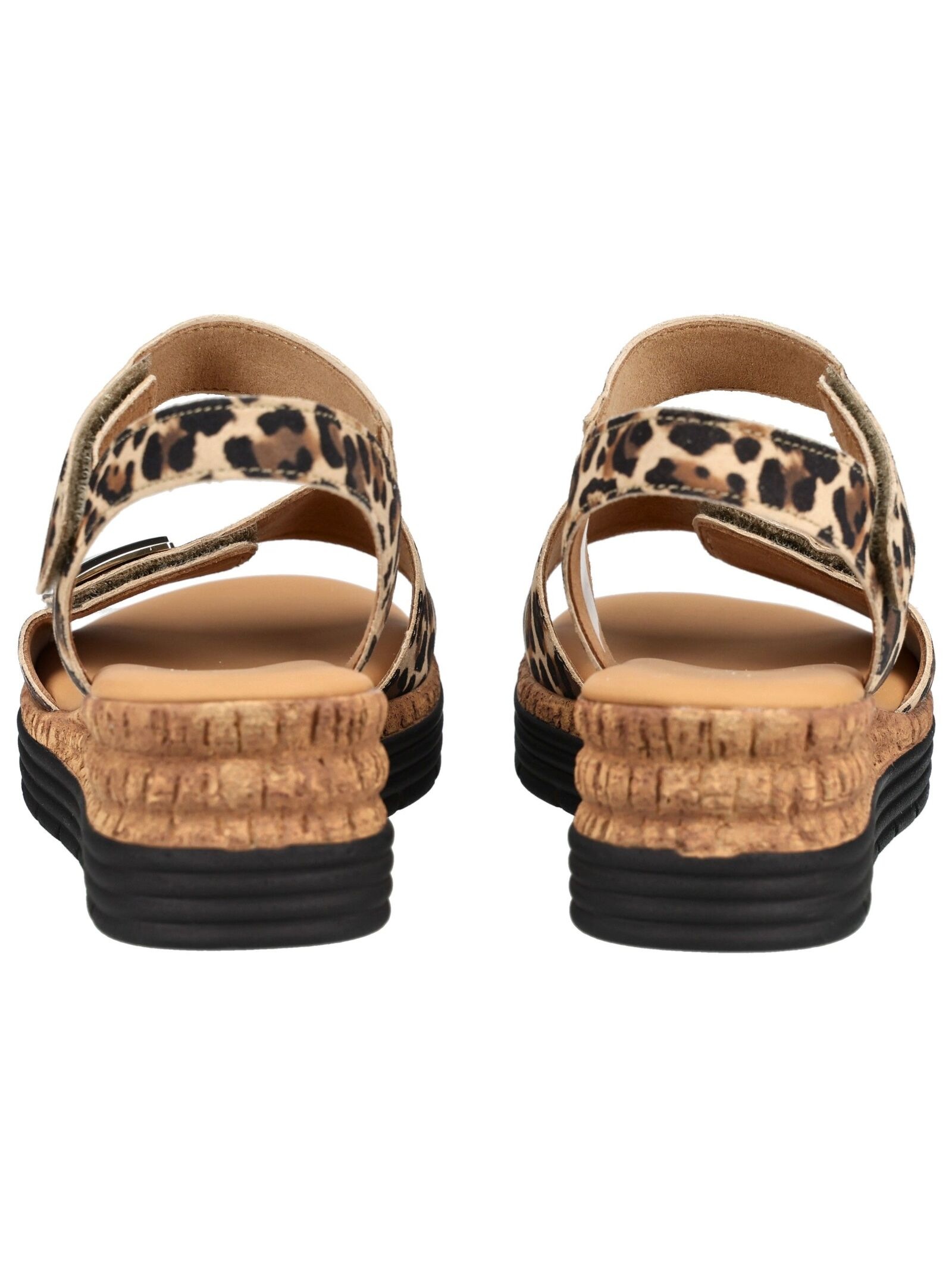 Gabor Comfort Wedge Sandal Leopard 39 8