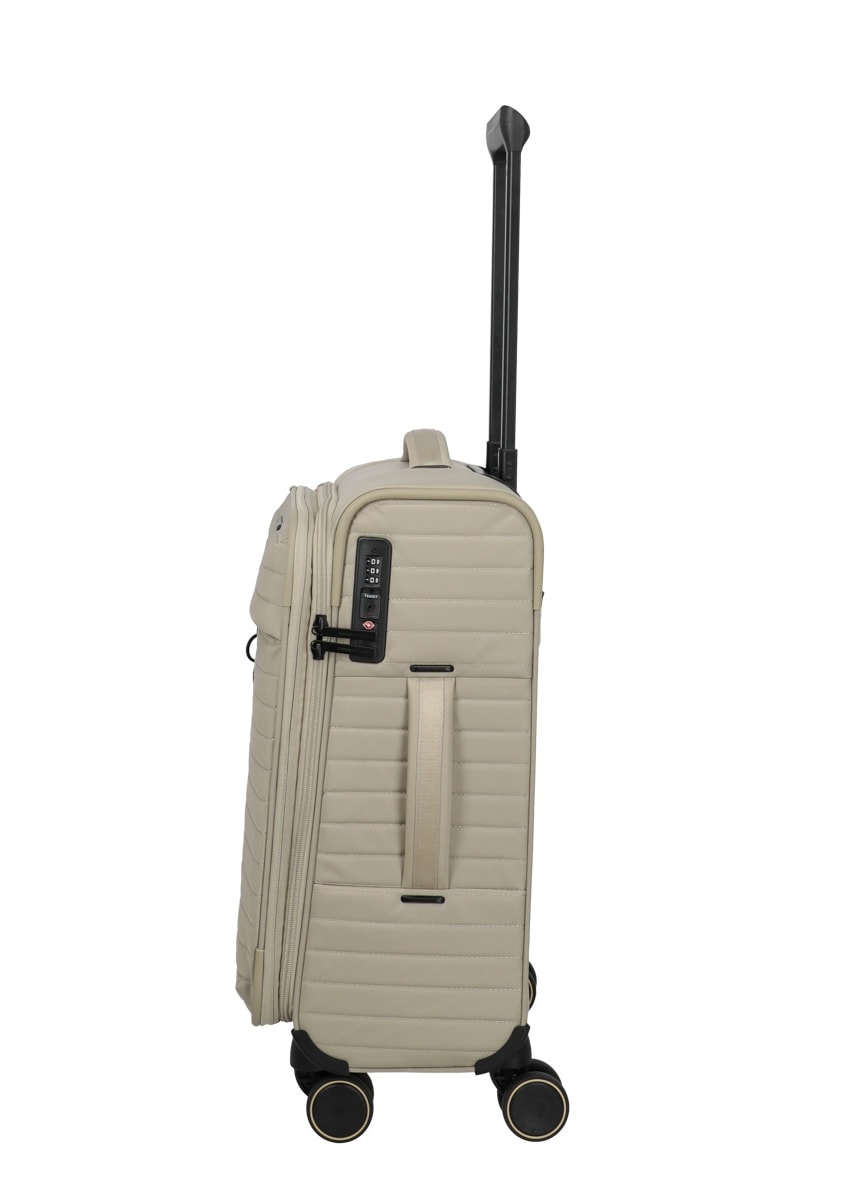 travelite Weichgepäck-Trolley »BARBARA & travelite | BARBARA STEPP, verschiedene Größen und Farben«, 4 Rollen, Weichgepäck-Koffer Schlüsselanhänger Volumenerweiterung bei S/M