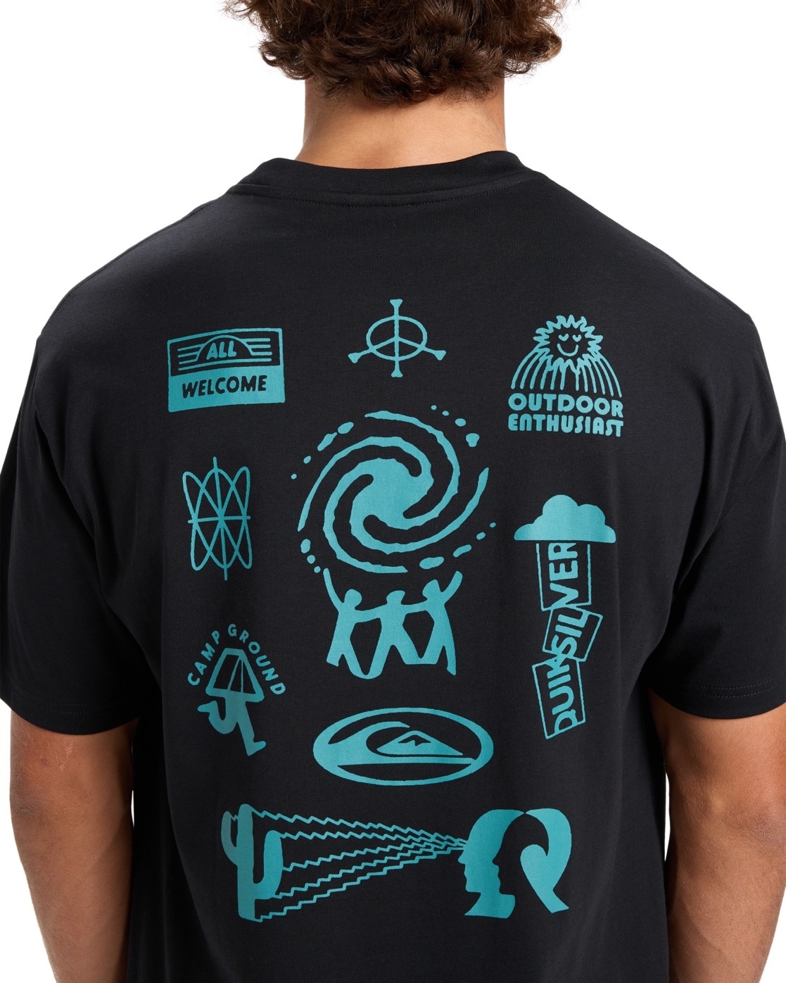 Quiksilver T-Shirt »Pto Welcome All«