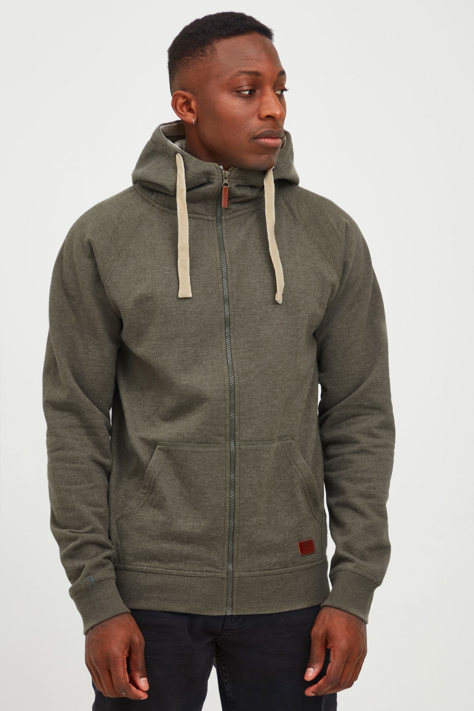 Blend Kapuzensweatjacke "BHSpeedy" Stilvolle Kapuzensweatjacke mit hochabsc günstig online kaufen