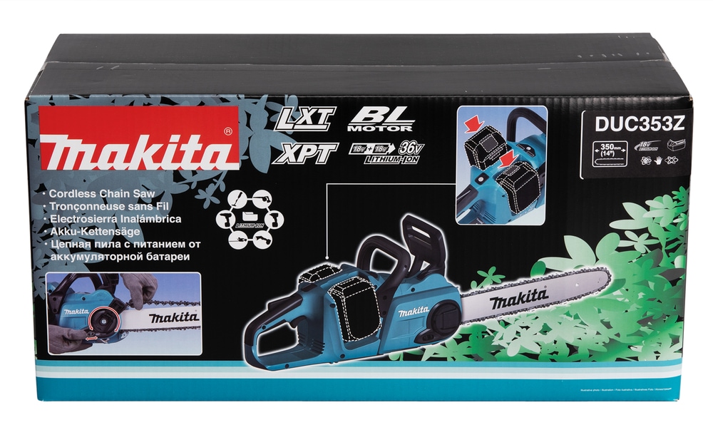 Makita Akku-Kettensäge »DUC353Z«, 2x18, 20 m/s, ohne Akku und Ladegerät