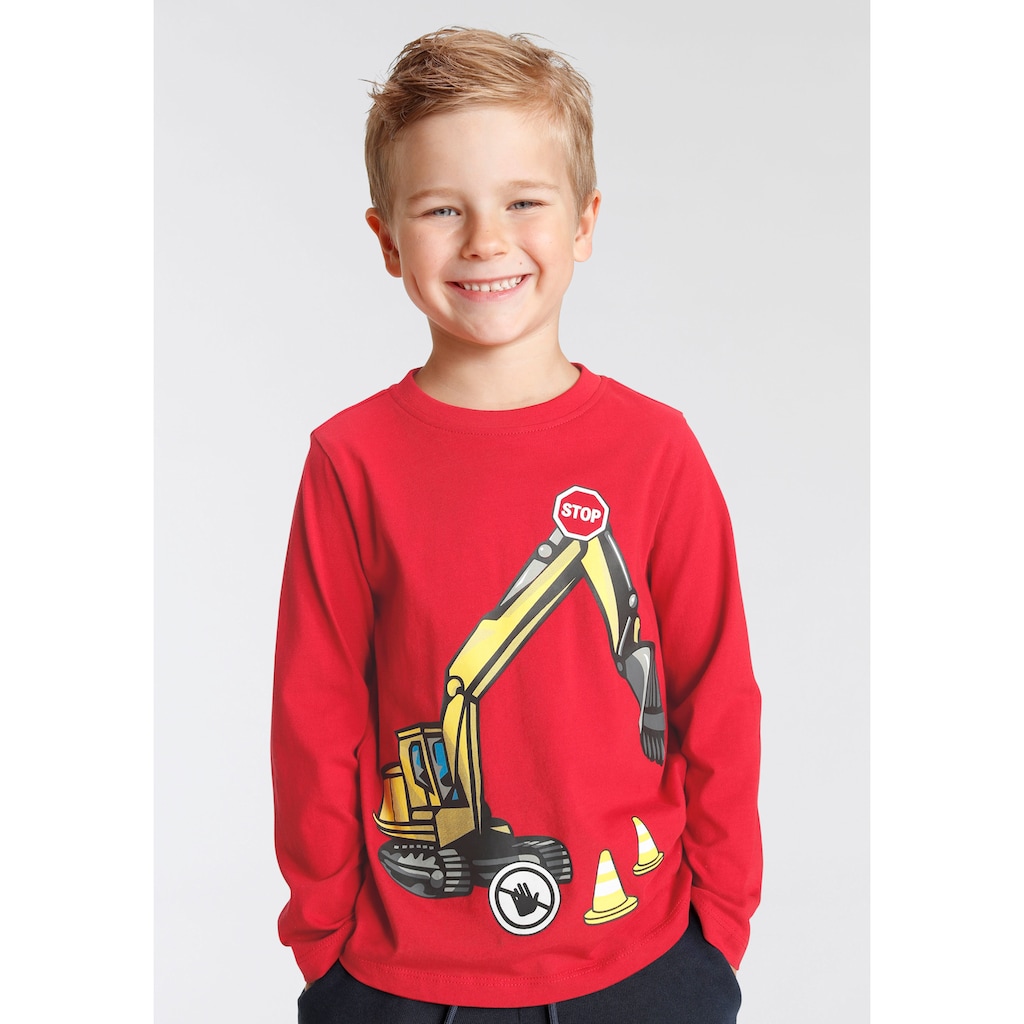 KIDSWORLD Langarmshirt »STOP«