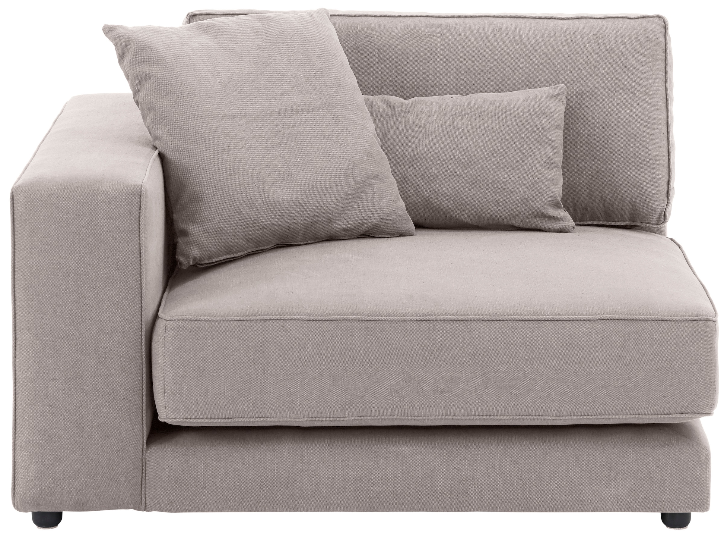 OTTO products Sofa-Eckelement "Grenette", frei oder als Teil des Modulsofas, Baumwollmix oder recycelte Stoffe