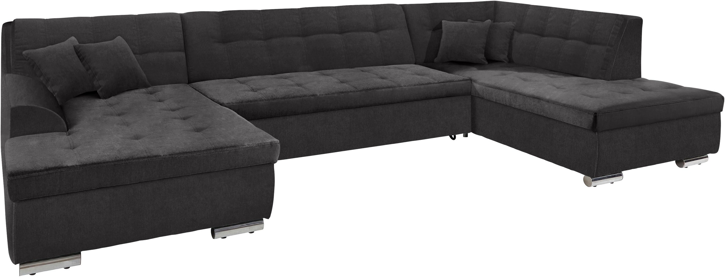 DOMO collection Wohnlandschaft "Aversa U-Form", wahlweise mit Bettfunktion, günstig online kaufen