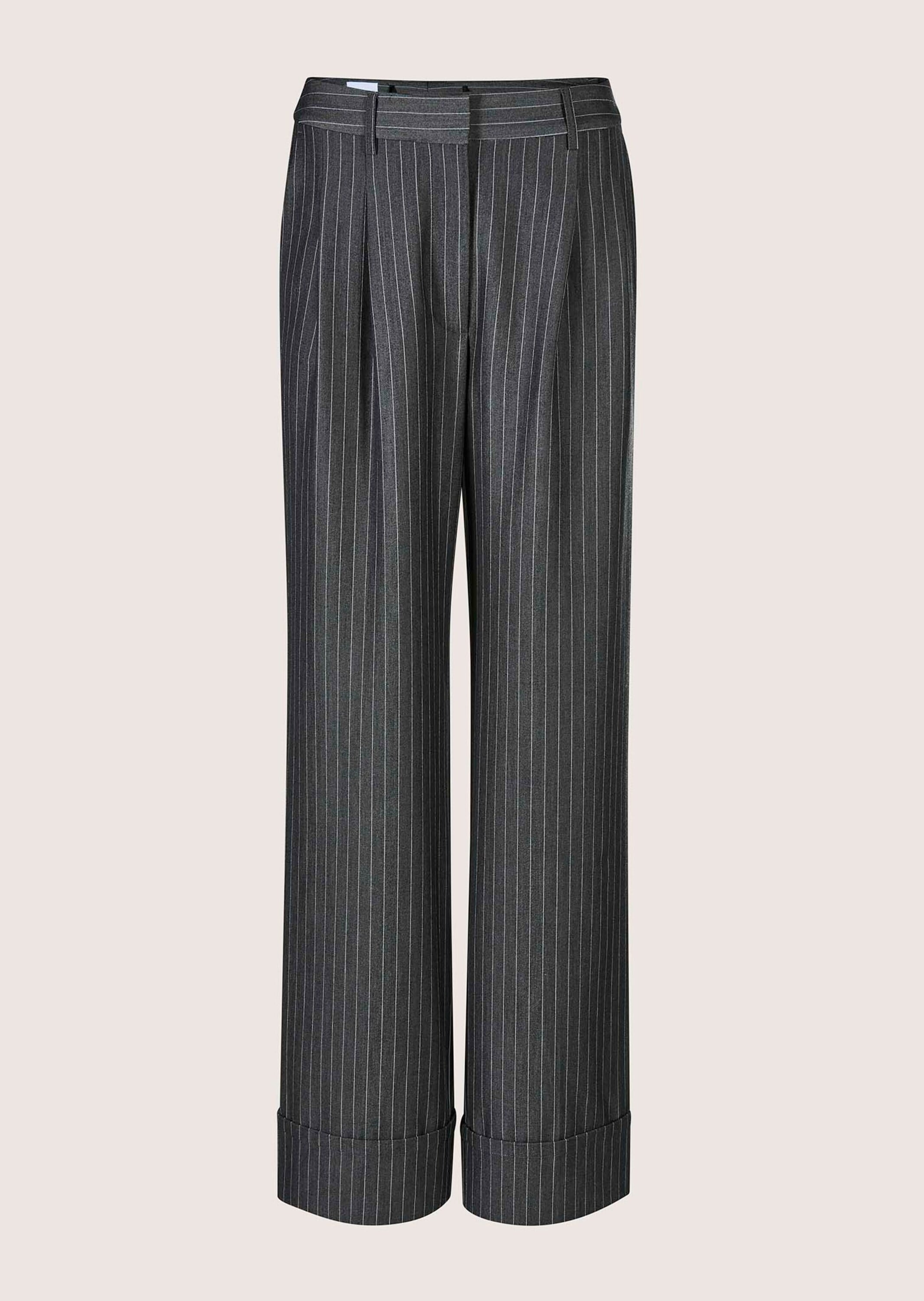 MADELEINE Stoffhose "Stoffhose Nadelstreifenhose mit weitem Bein" günstig online kaufen