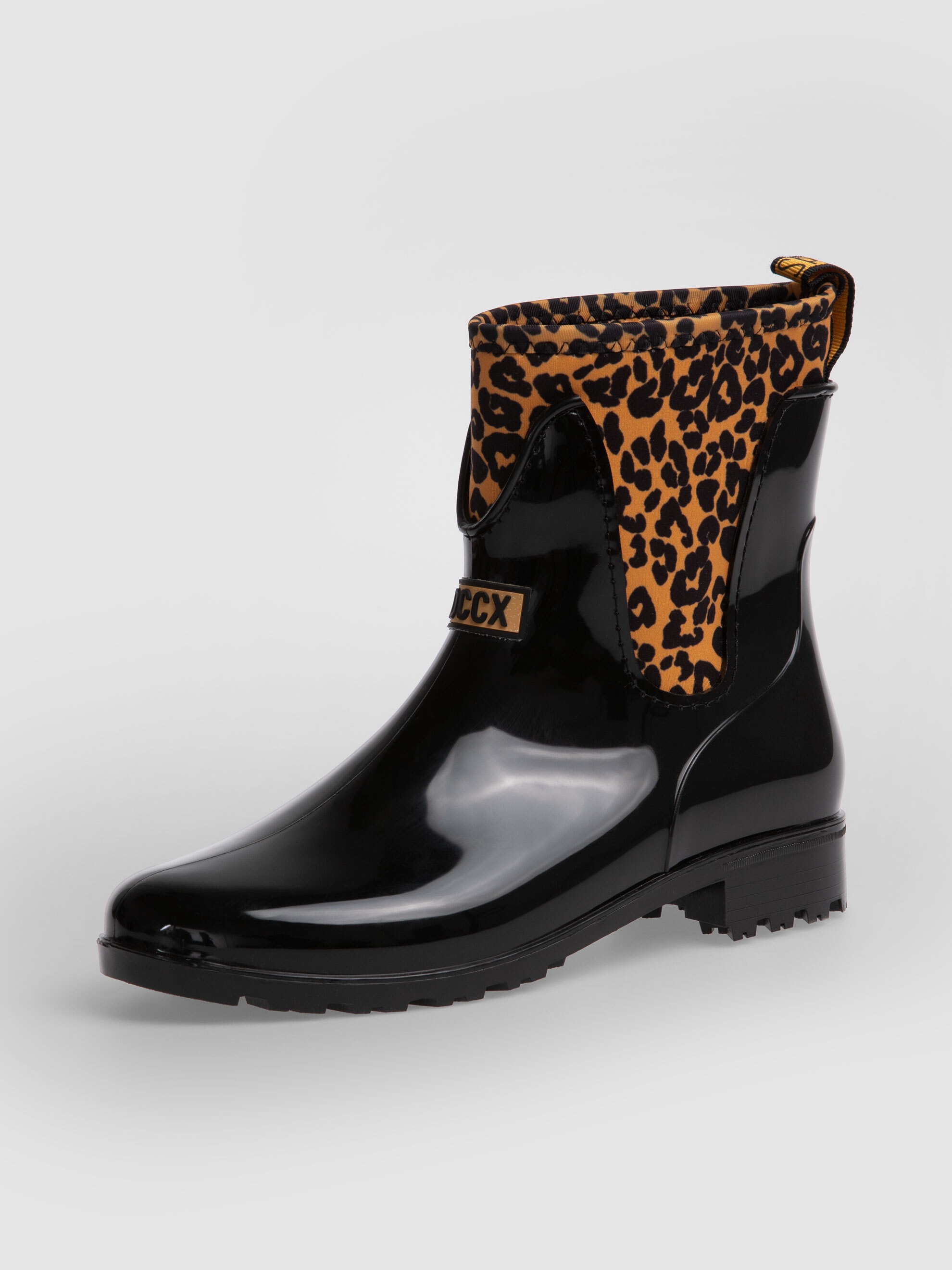 SOCCX Gummistiefel  mit rutschfester Laufsohle