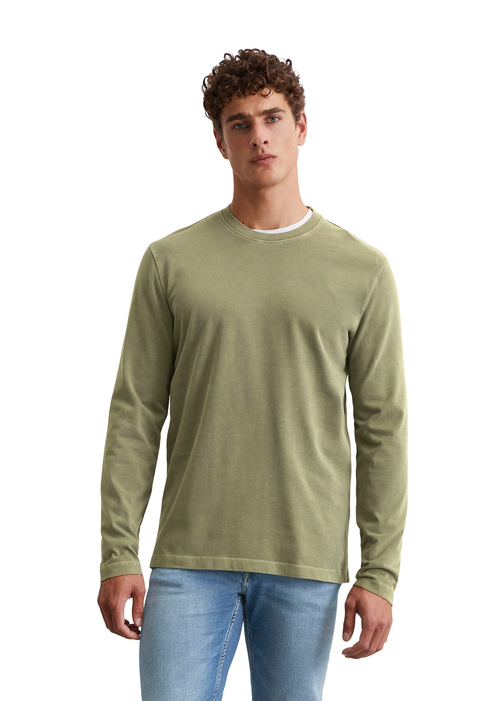 Marc O'Polo Langarmshirt »aus Organic Cotton«