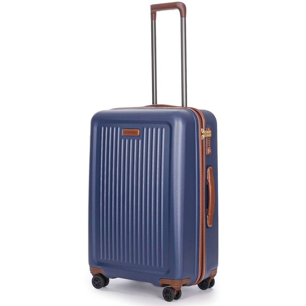 Stratic Hartschalen-Trolley »Merian M, navy«, 4 Rollen