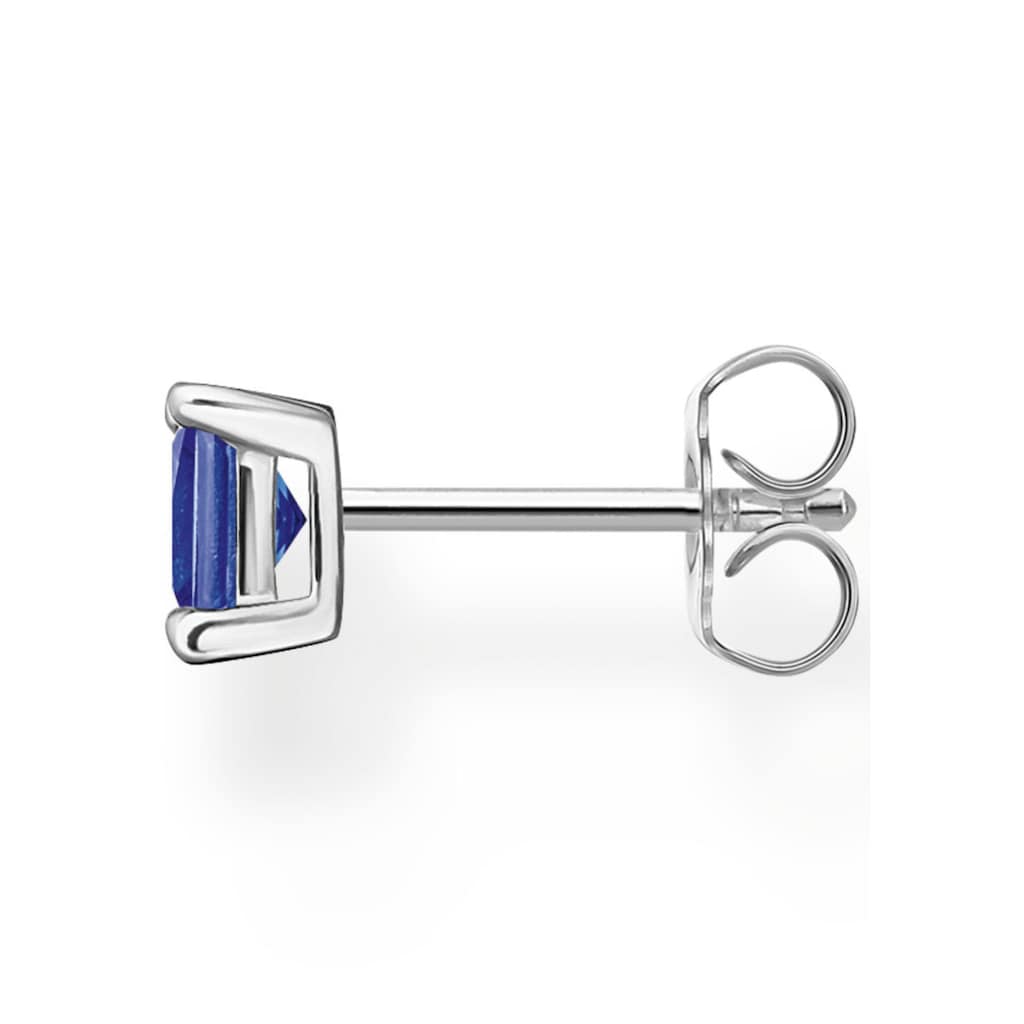 THOMAS SABO Single-Ohrstecker »mit blauem Stein, weißer Stein, H2233-051-14, H2233-699-32«