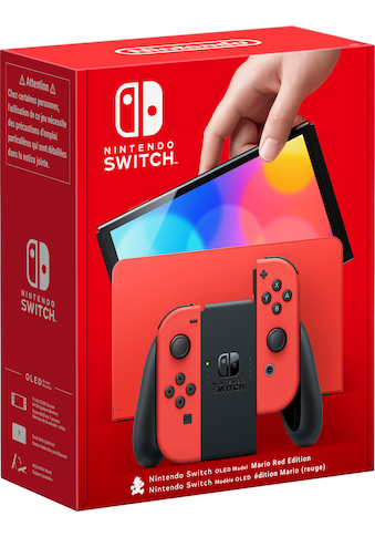 Nintendo Switch Spielekonsole »OLED Modell Mario-Editi...