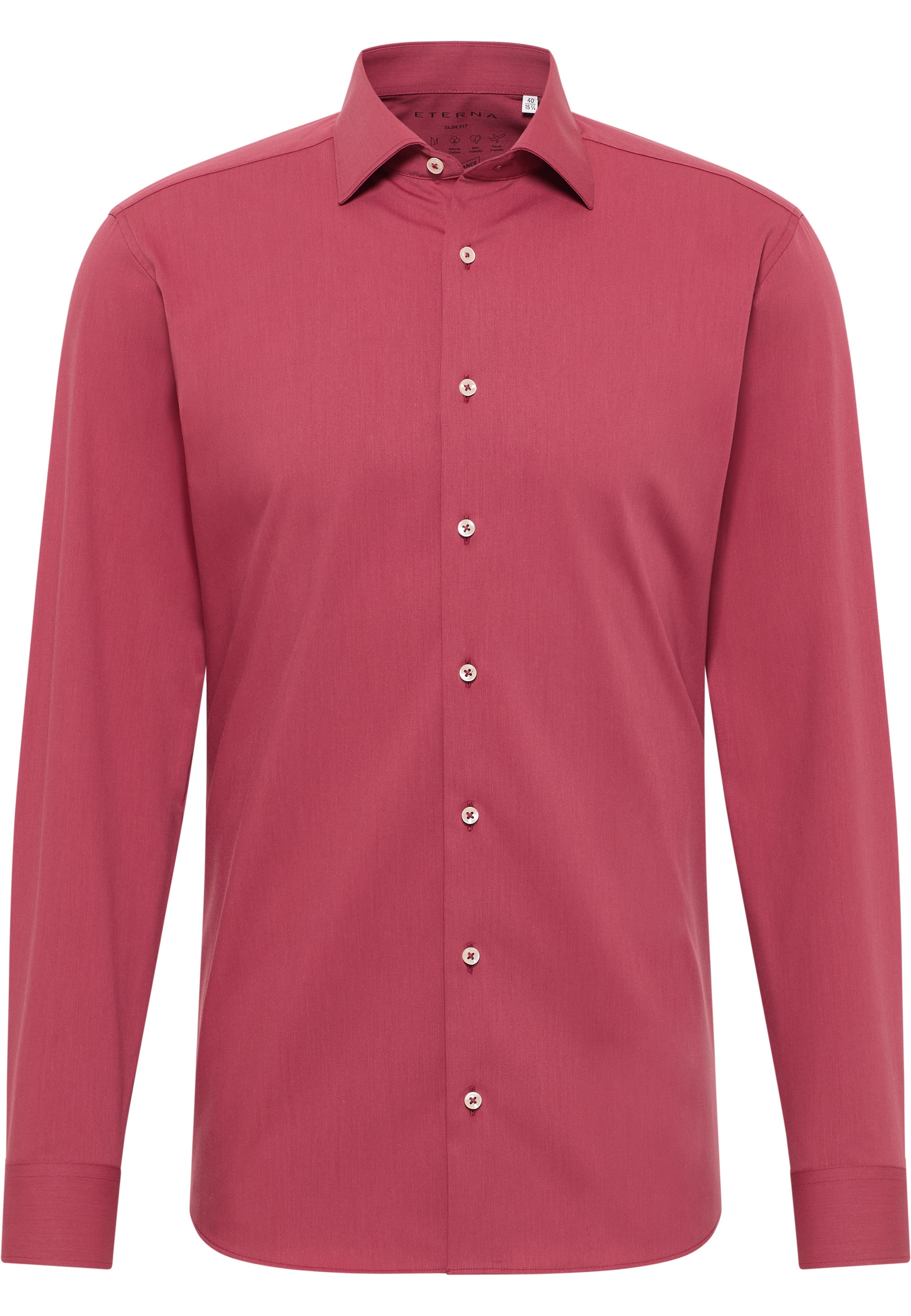 Eterna Langarmhemd »SUPER SLIM«, NON IRON (bügelfrei)