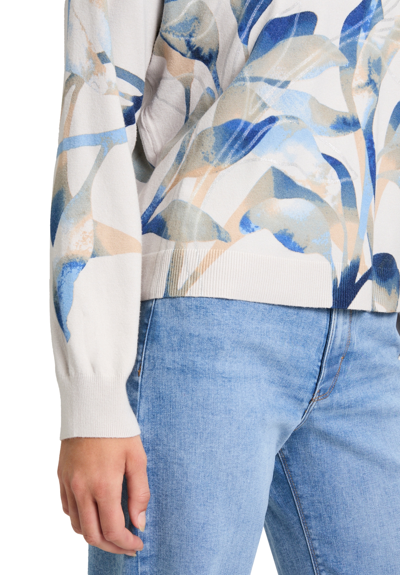Betty Barclay Strickpullover »Betty Barclay Damen Strickpullover mit Print«, (1 tlg.)
