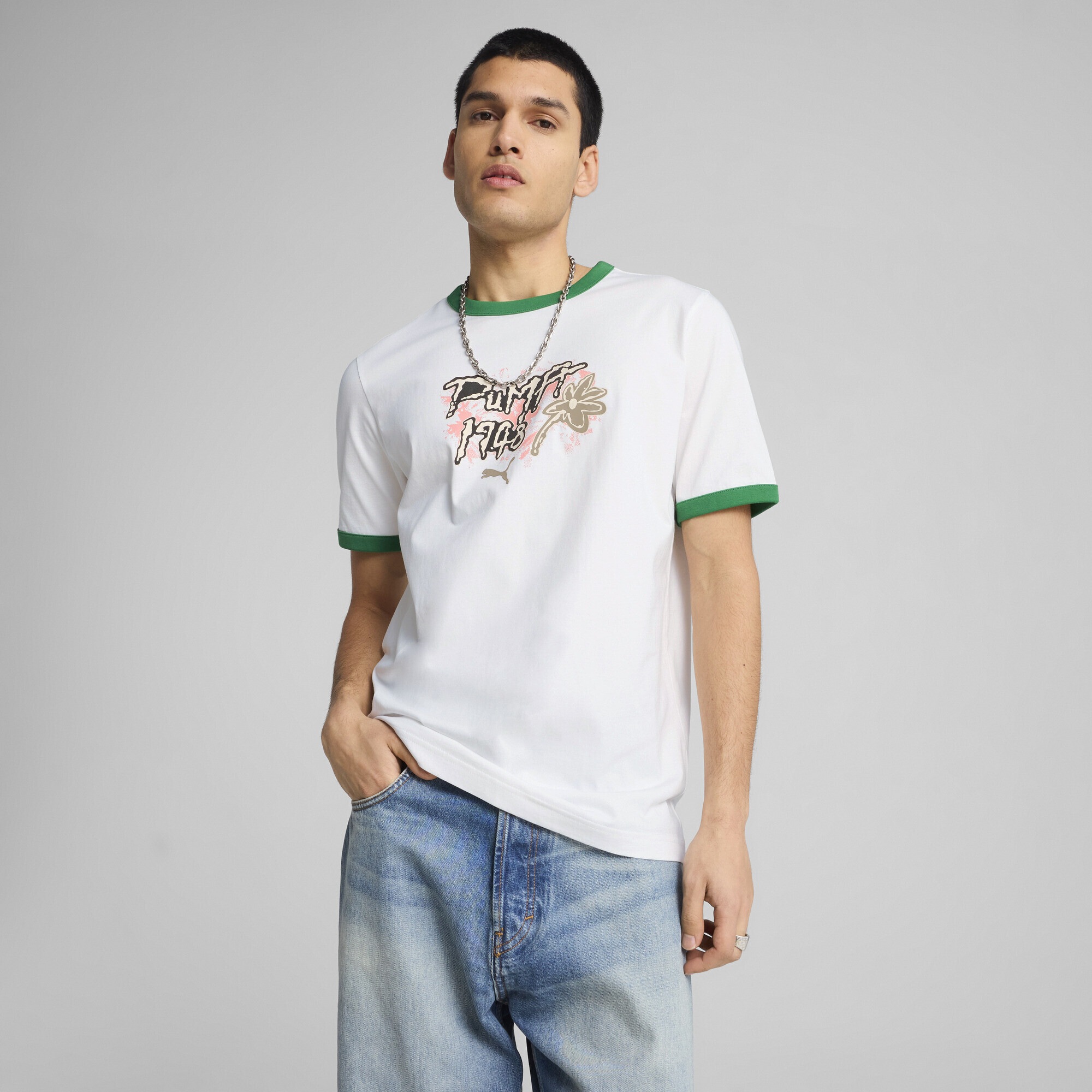 PUMA T-Shirt »FUTURE.PUMA.ARCHIVE Ringer-T-Shirt mit Grafik Herren«