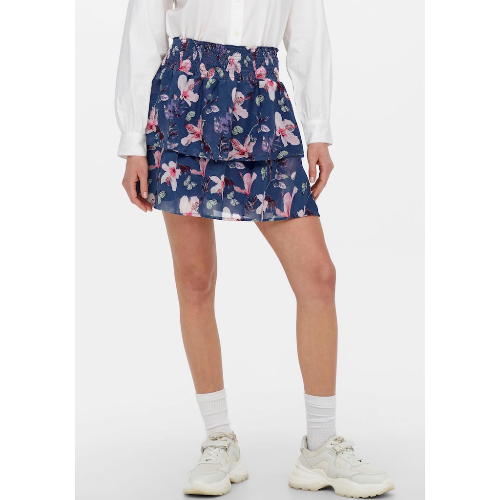 ONLY Minirock »ONLANN STAR LAYER SMOCK SKIRT PTM«