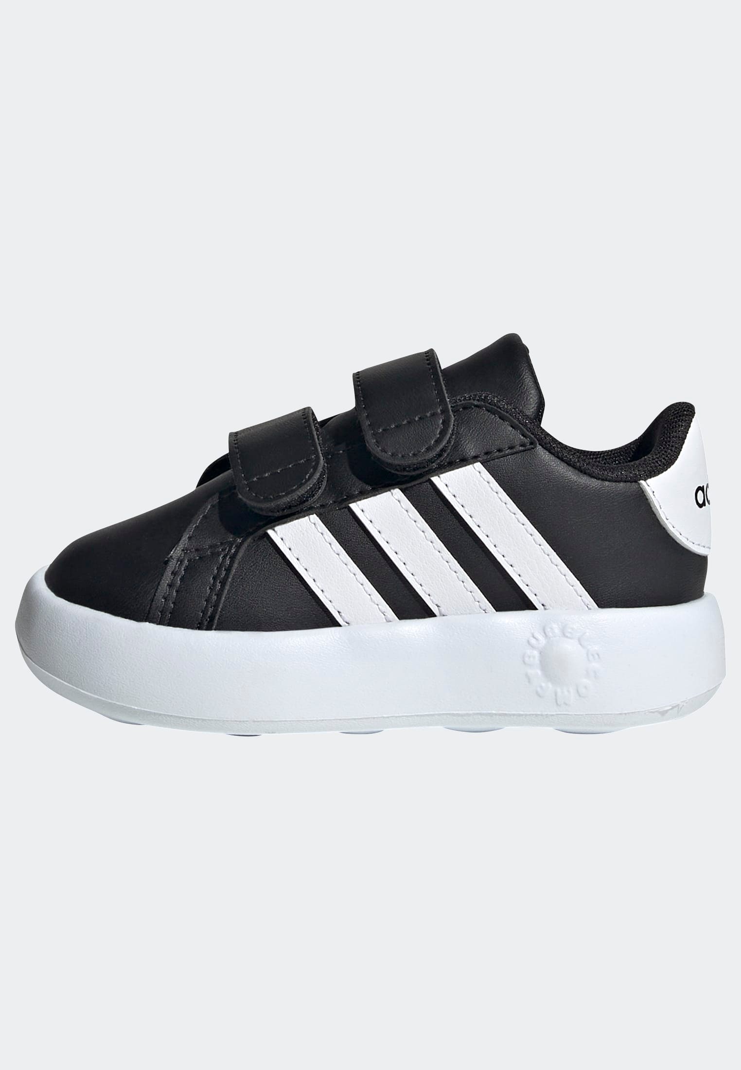 adidas Sportswear Klettschuh »GRAND COURT 2.0 KIDS«, Design auf den Spuren des adidas Superstar, für Kinder