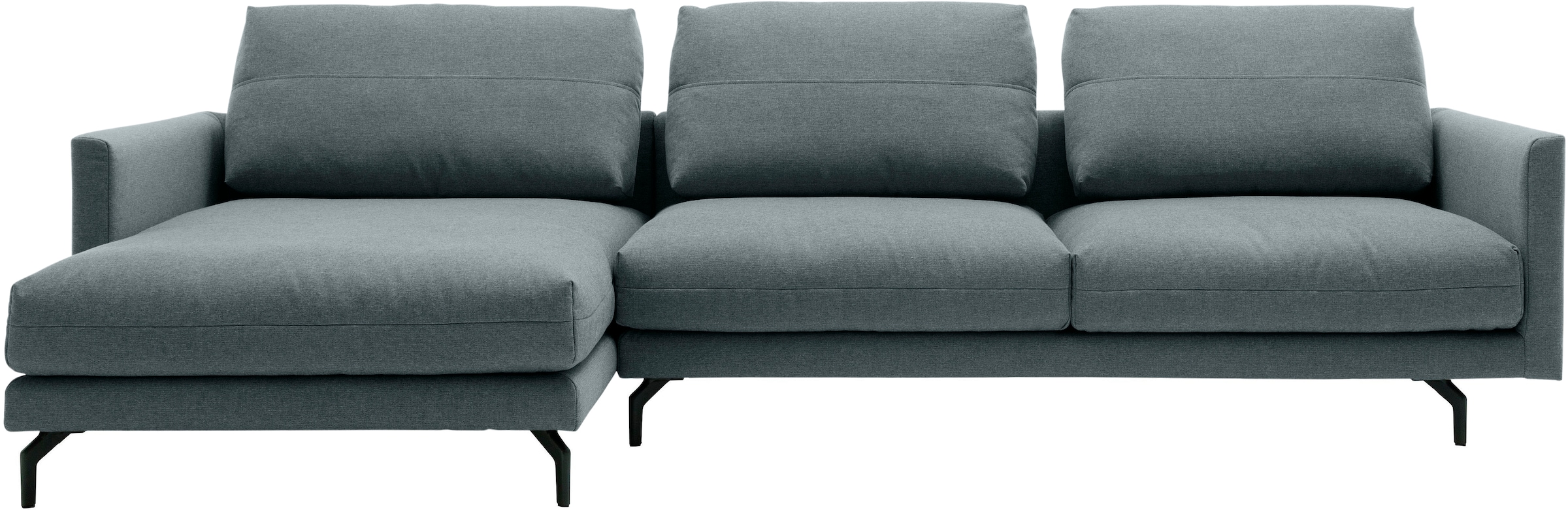 Creation BY ROLF BENZ Ecksofa "CR.414, Designecksofa, Polsterecke, Breite 300cm, L-Form" wahlweise aus feinstem Rindsleder oder hochwertigem Chenille