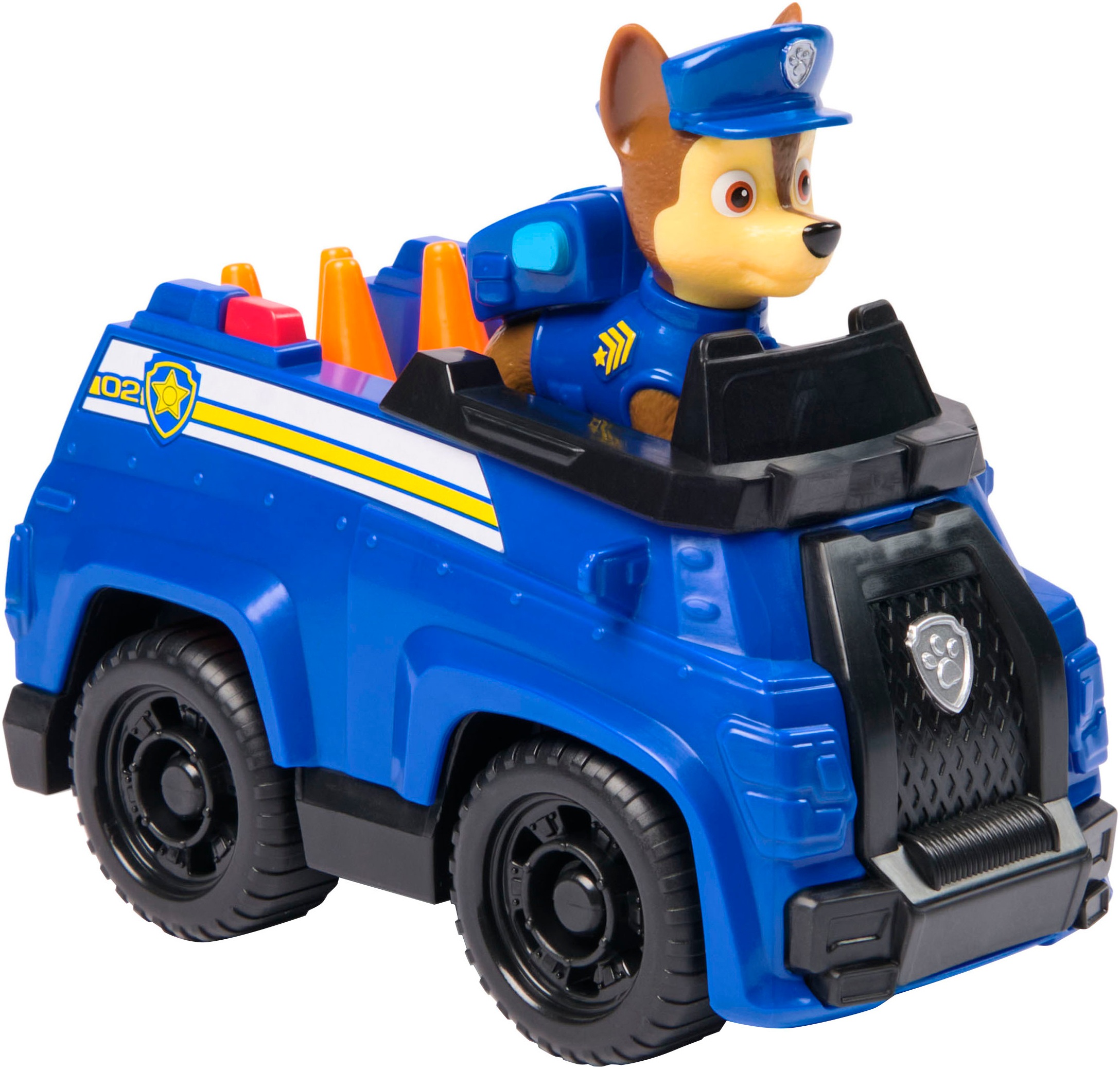 Spin Master Spielzeug-Auto »PAW Patrol, Sust. Basic Vehicle Chase«, zum Teil aus recycelten Material