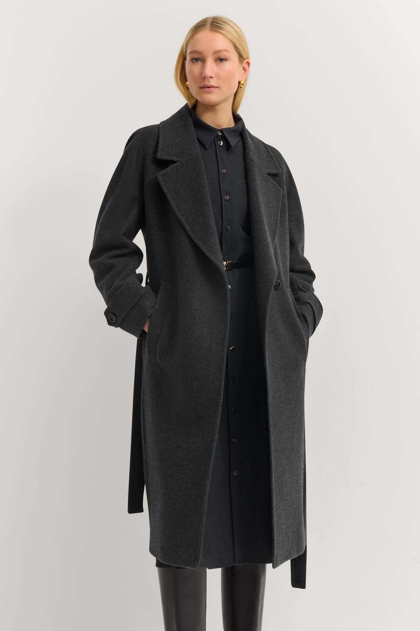 bugatti Trenchcoat "Loose Fit", Oversized, Flexcity Stretch mit Bindegurt günstig online kaufen