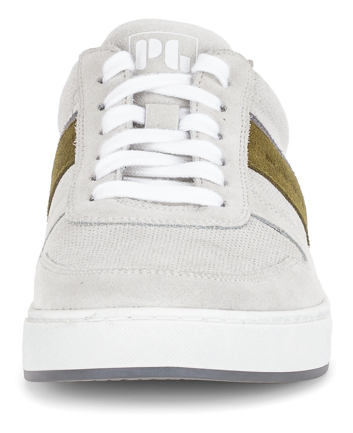 Pius Gabor Sneaker, Freizeitschuh, Halbschuh, Schnürer mit Kontrastbesätze, Weite G