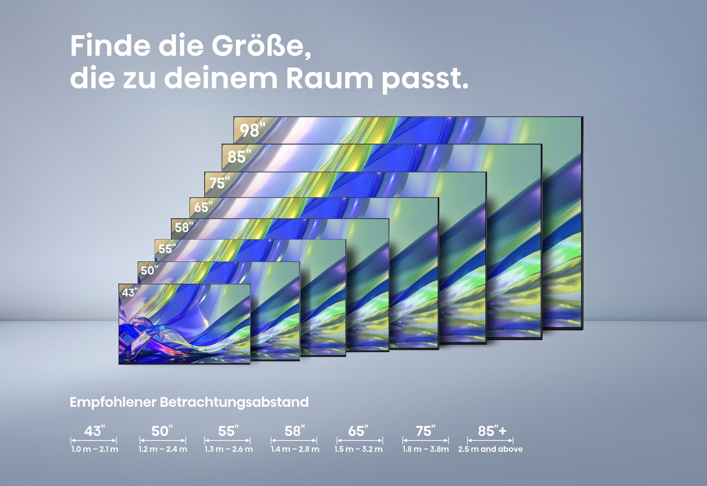 Hisense QLED-Fernseher »58E7S« 146 cm/58 ″ Smart-TV