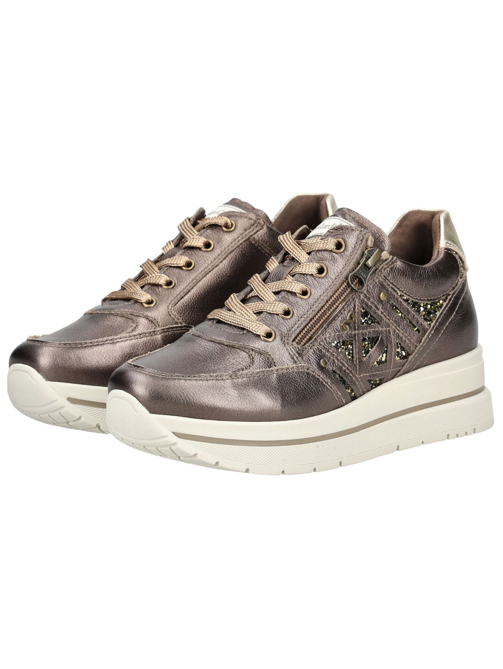 Nero Giardini Plateausneaker »Nero Giardini Sneaker Leder/Textil«