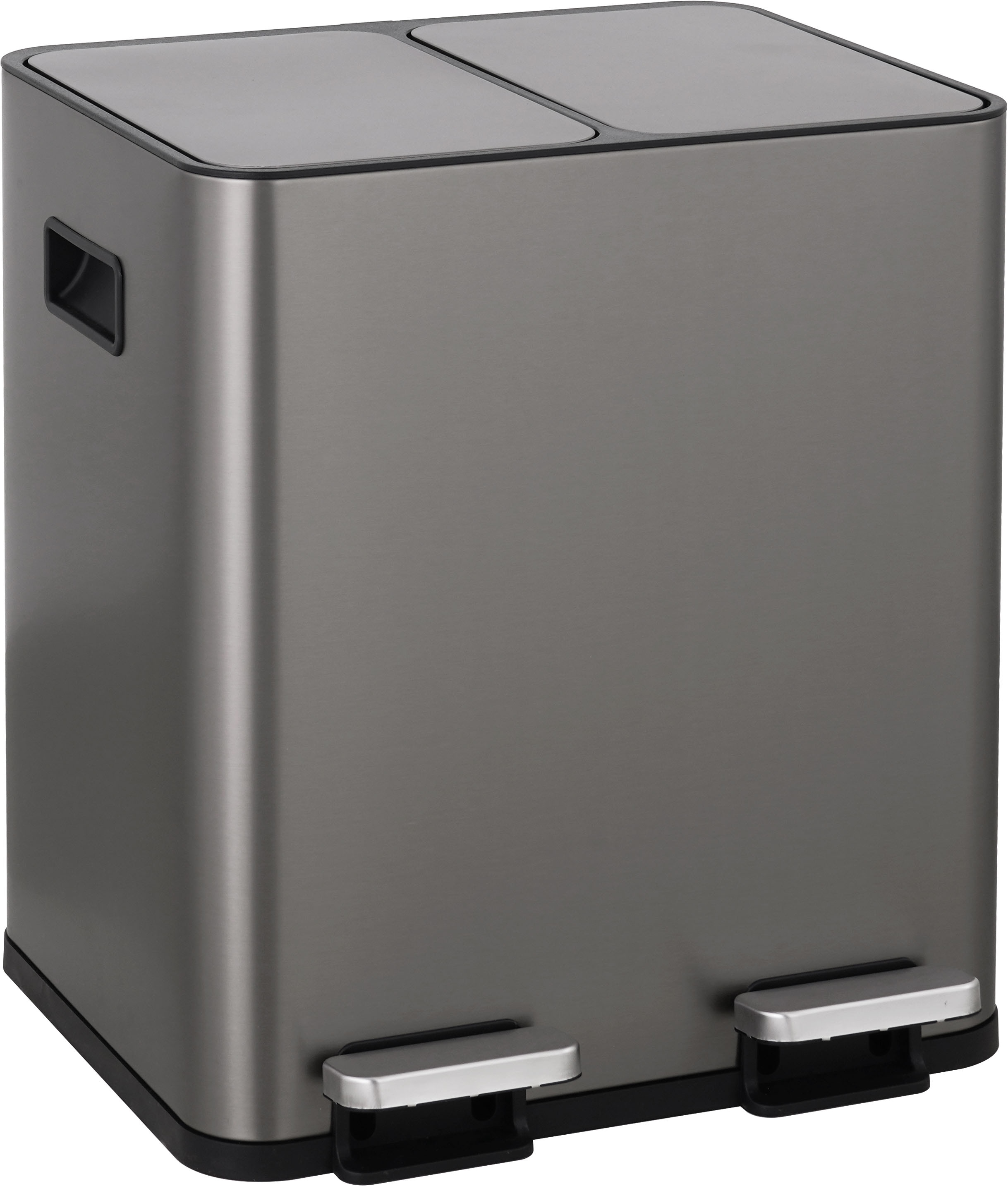 OTTO home Mülleimer "Garrin, Soft Close, m. 2 Fächern, Fassungsvermögen 2x15 L bzw. 2x30 L" 2 Behälter Mülltrennsystem mit 2 separaten Innenbehältern und Fußtrittpedalen
