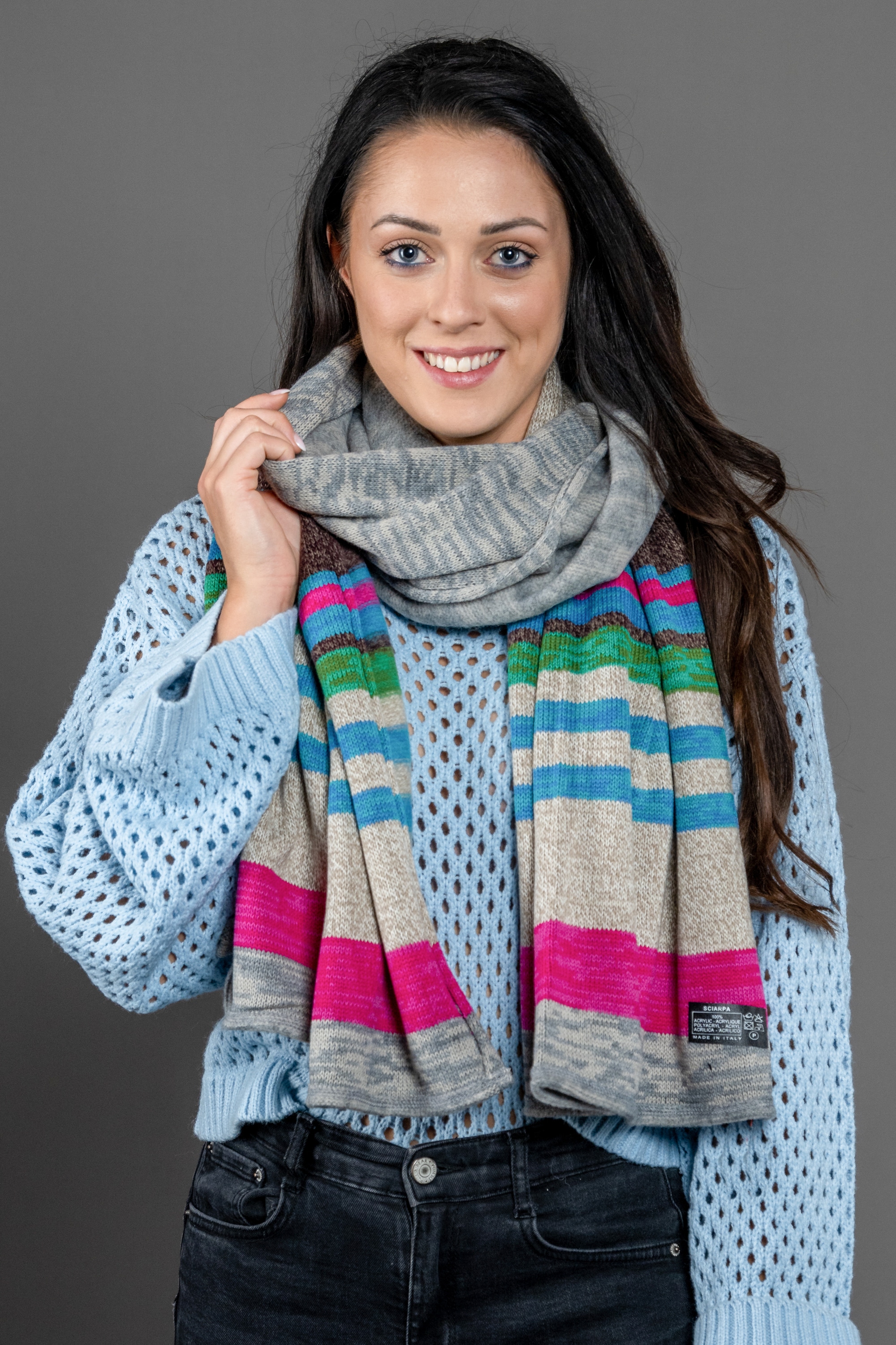 COLLEZIONE ALESSANDRO Modeschal "Bea", 1 Stk. kuschelig weich in Steifenopt günstig online kaufen