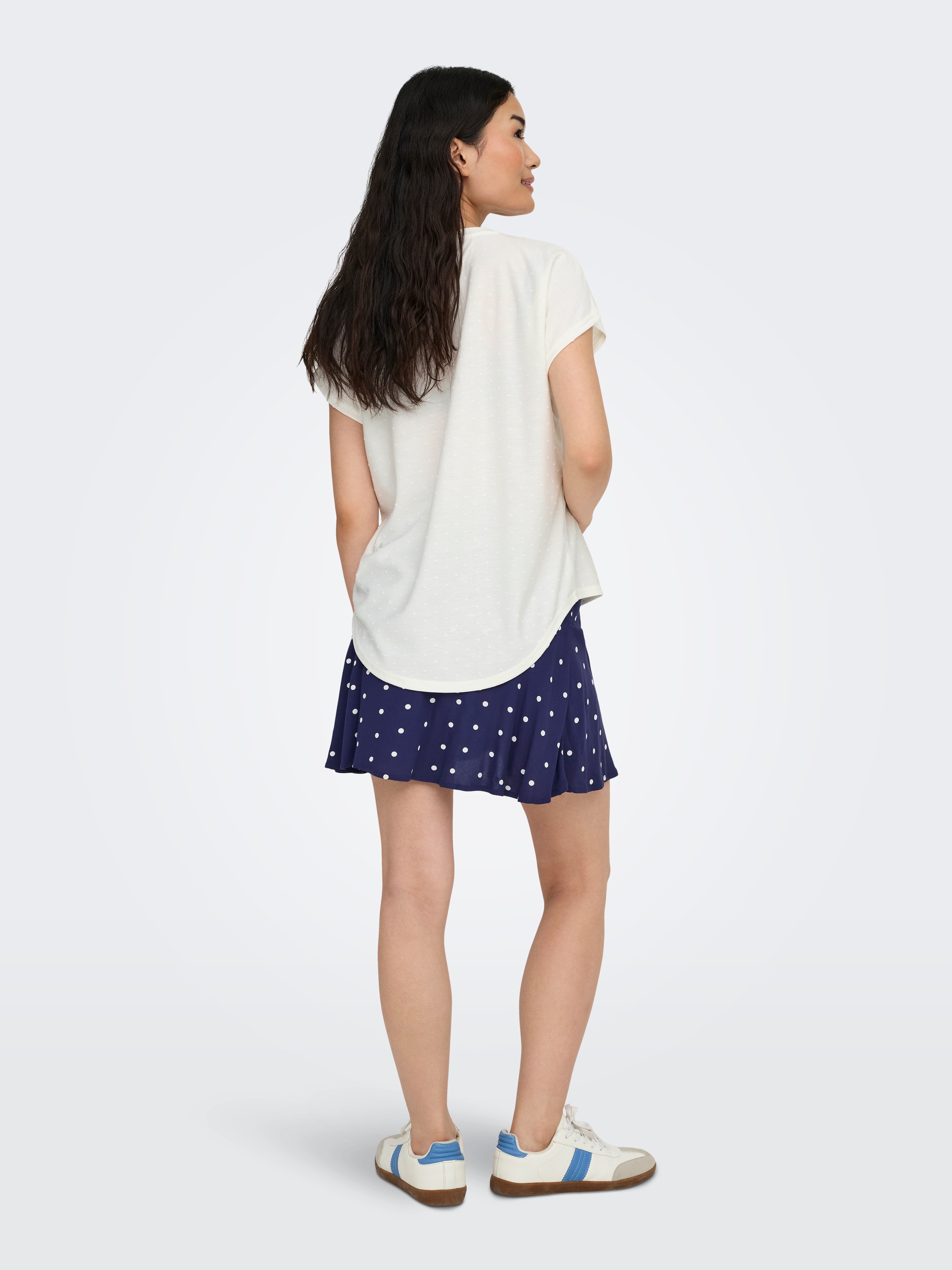 ONLY Molly Short Sleeve Top White XL 3