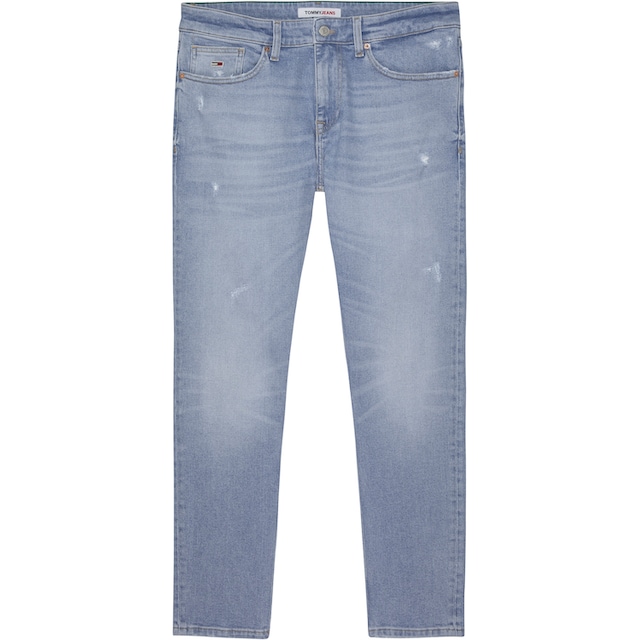 Tommy Jeans Slim-fit-Jeans »AUSTIN SLIM TPRD BG7114«, mit Markenlabel ▷  kaufen | BAUR