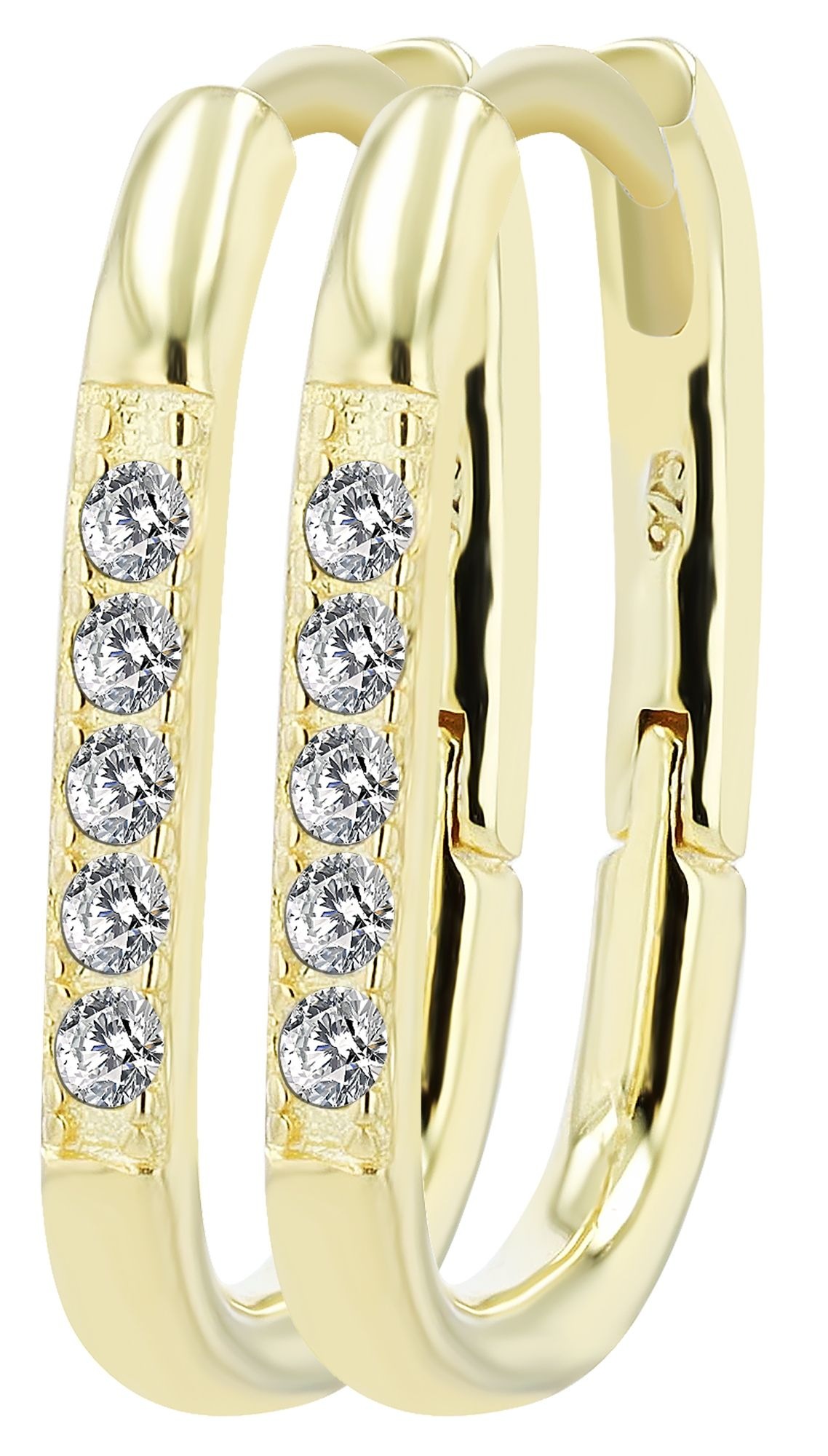Adelia´s Paar Ohrhänger "Ohrringe aus 925 Silber" Schöne Geschenkidee zum Jubiläum