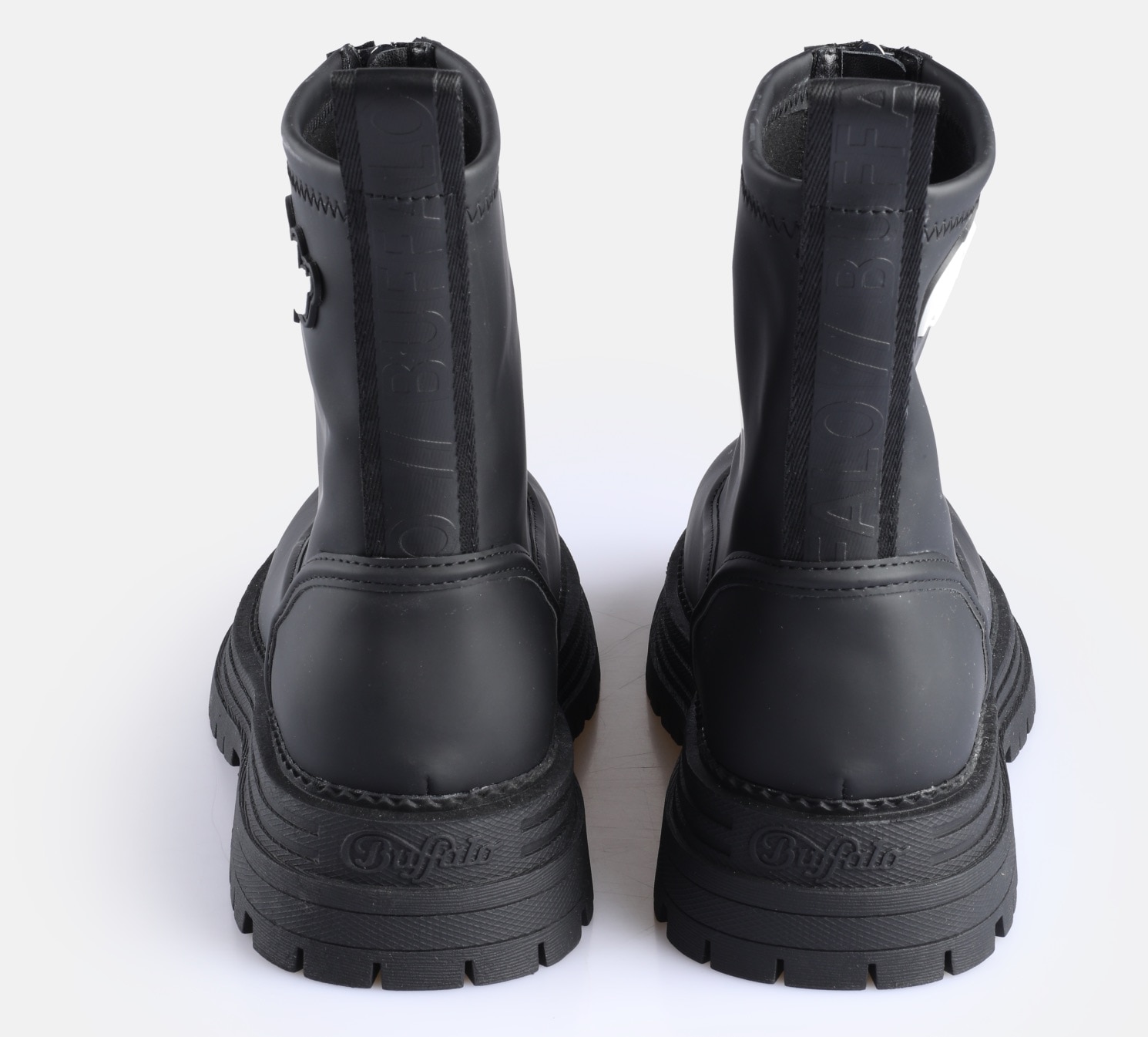 Buffalo Gummistiefel »LENNOX RAIN ZIP«  Gummistiefelette, Festivalboots, Plateauboots mit Front-Reißverschluss